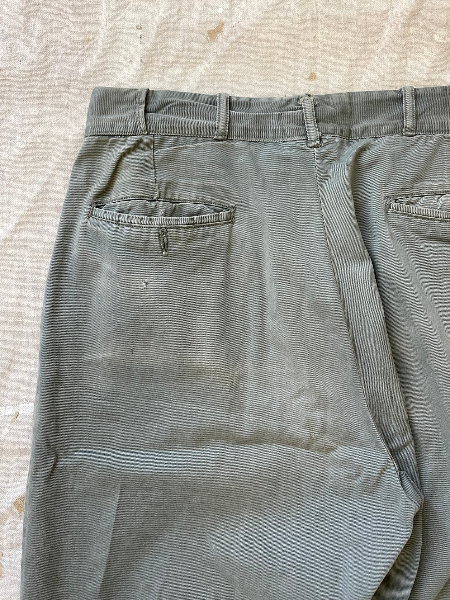 50s Penney’s Green/Gray Slacks