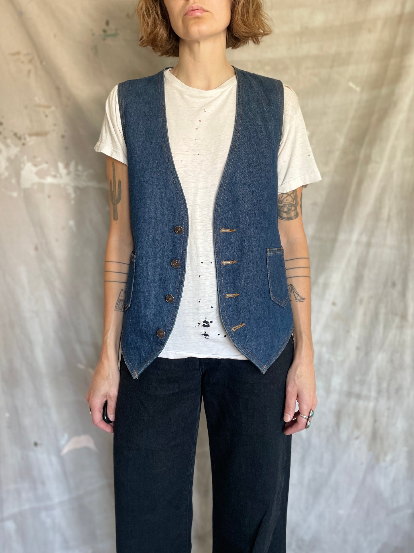 80s Denim Vest