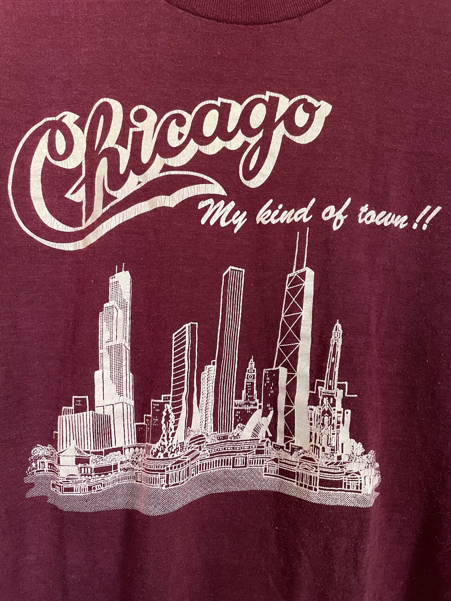 70s Chicago My Kind Of Town!! Tee