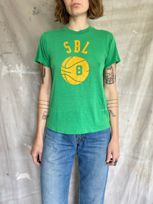 80s SBL Basketball Tee