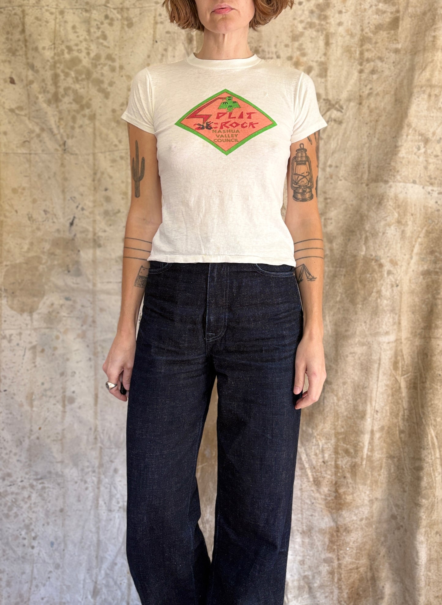 Vintage 60s BSA Split Rock Nashua Valley Council Tee