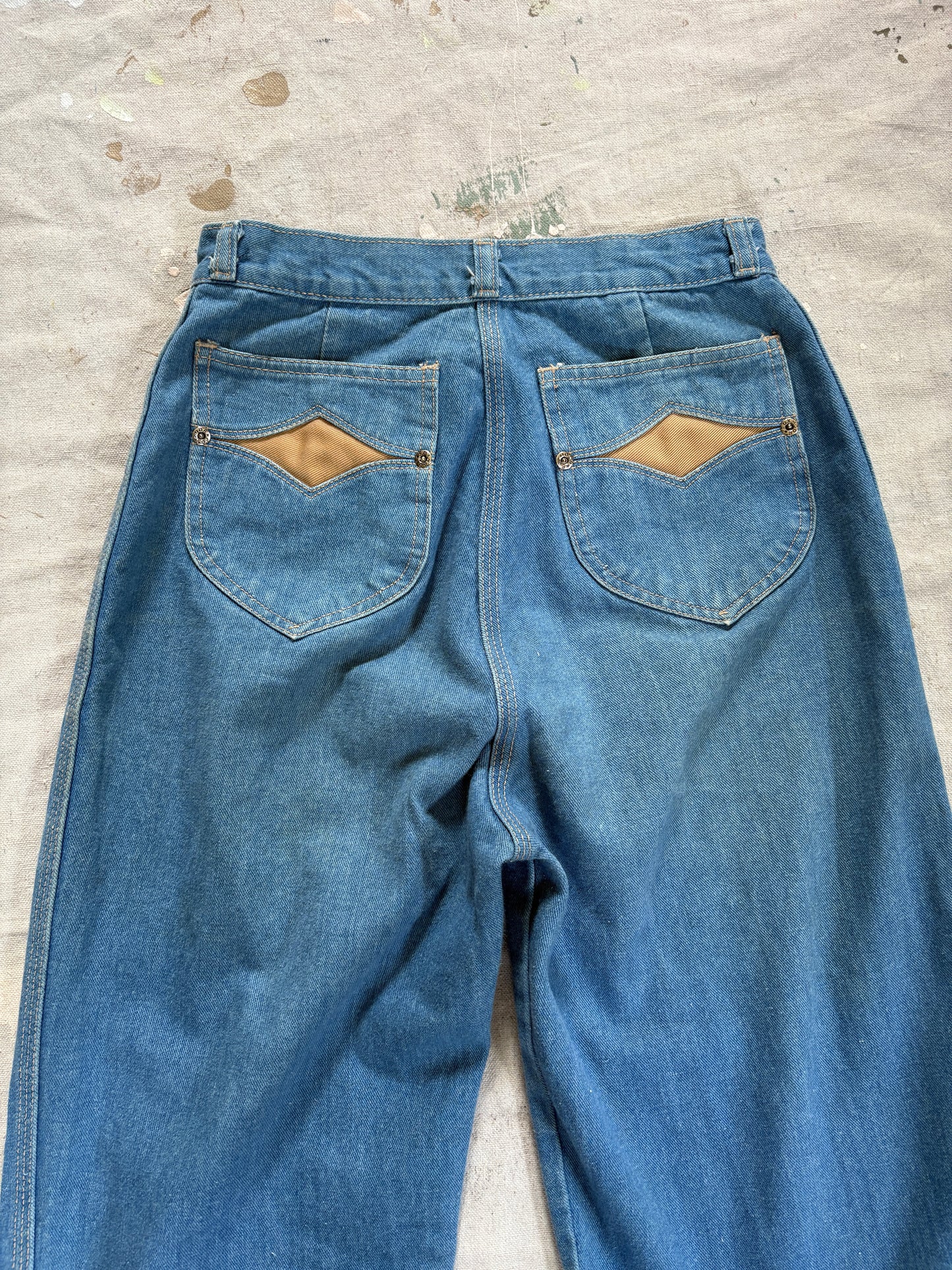 Vintage 70s Foxmoor Wide Leg Jeans