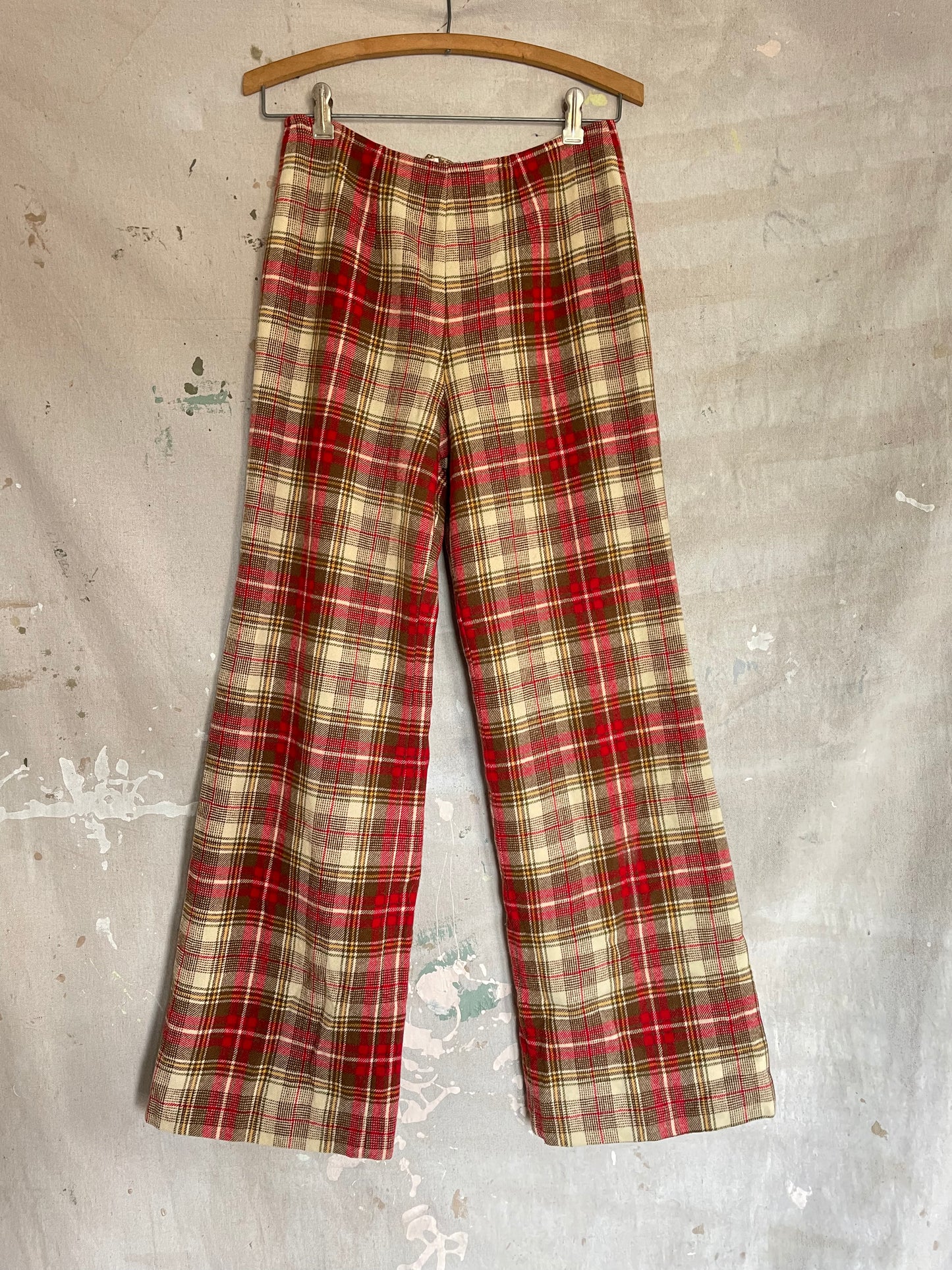 70s Plaid Pendleton Pants