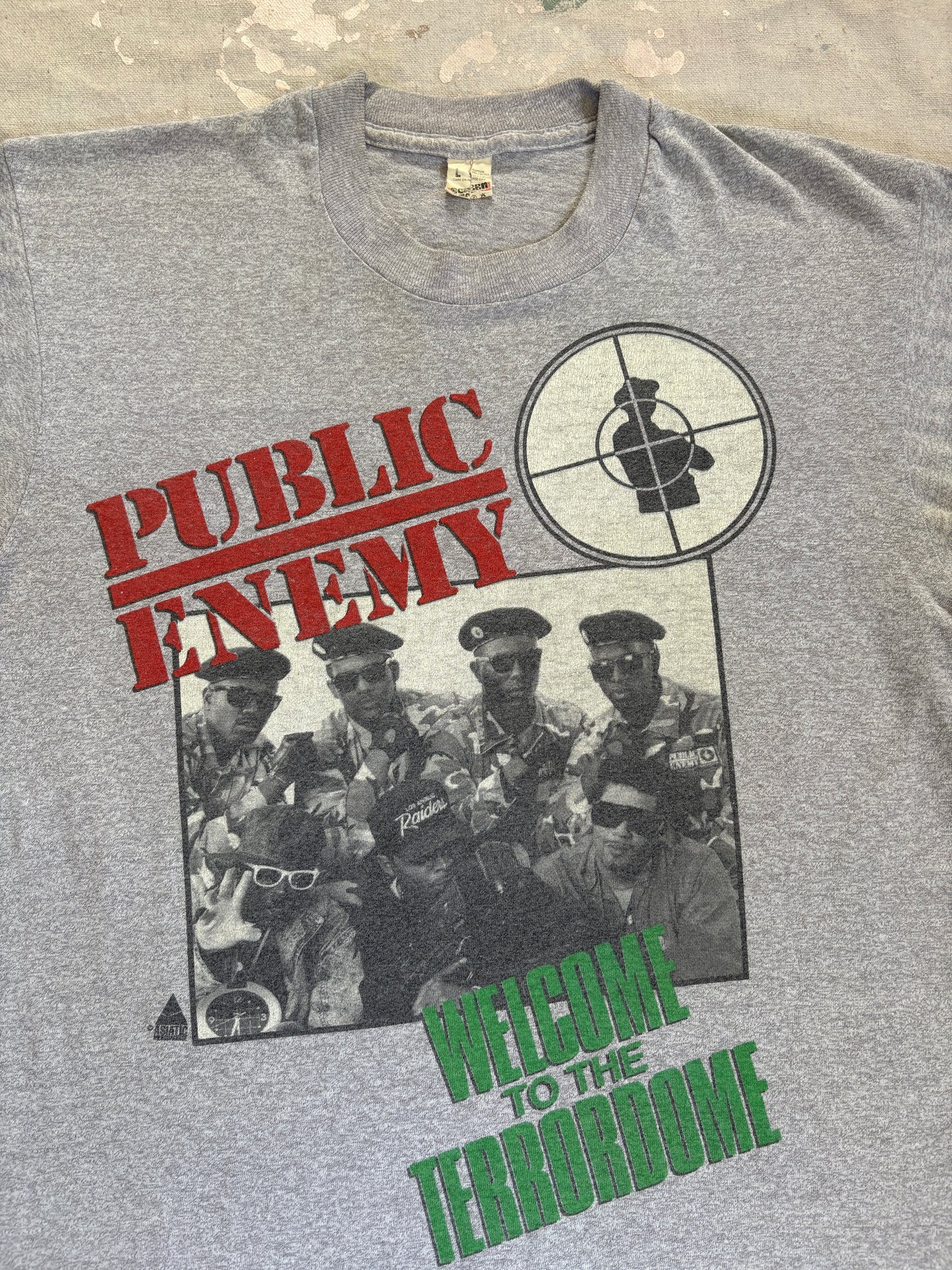 Vintage Public Enemy Welcome To The Terror Dome Tee