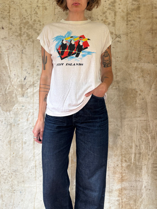 Vintage 80s Fiji Islands Muscle Tee
