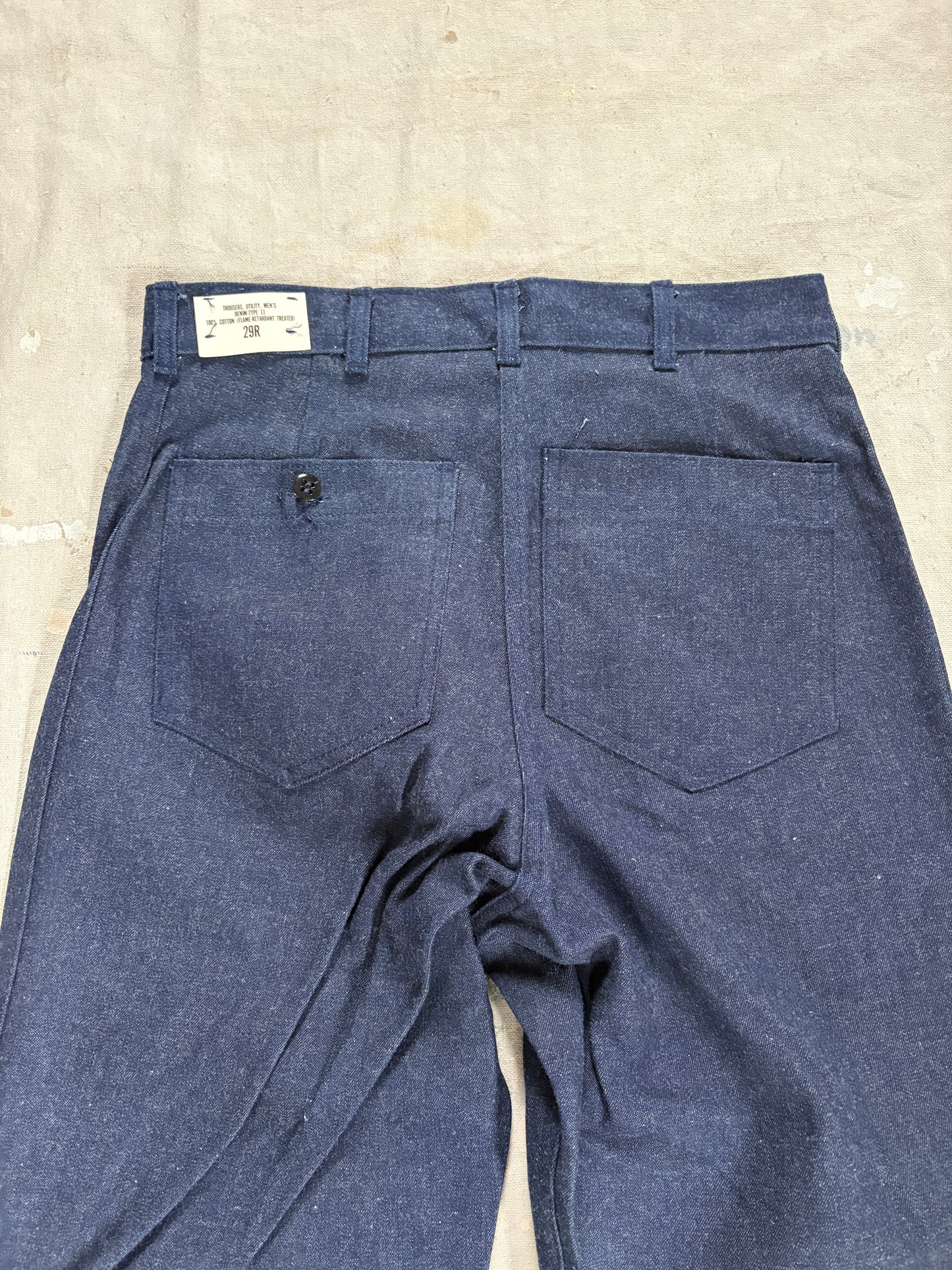 Vintage 80s Deadstock USN Seafarer Dungarees