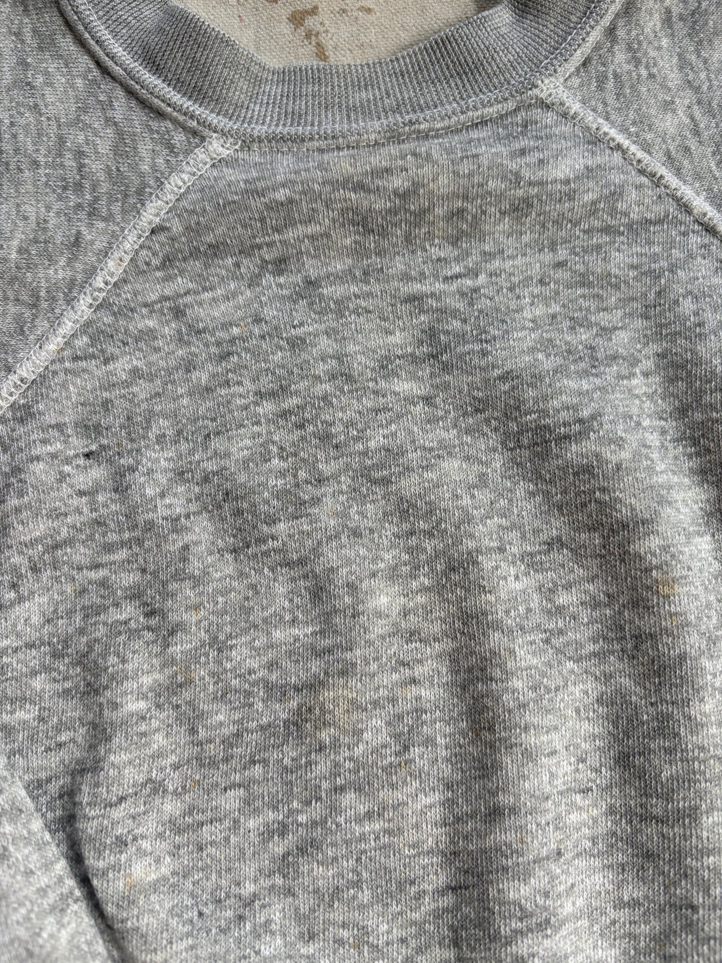 70s/80s Blank Heather Gray Sweatshirt