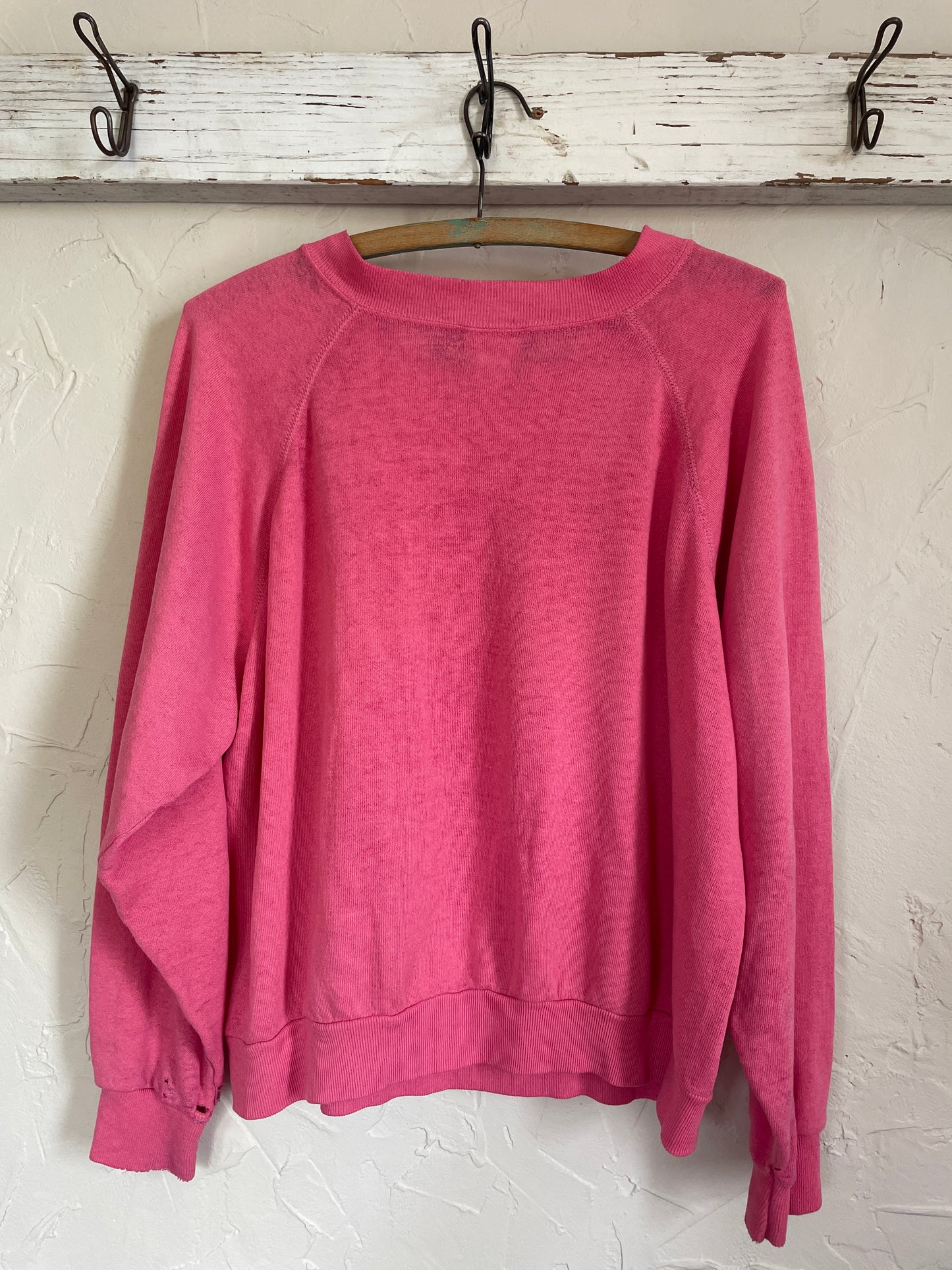 90s Blank Bubblegum Pink Sweatshirt