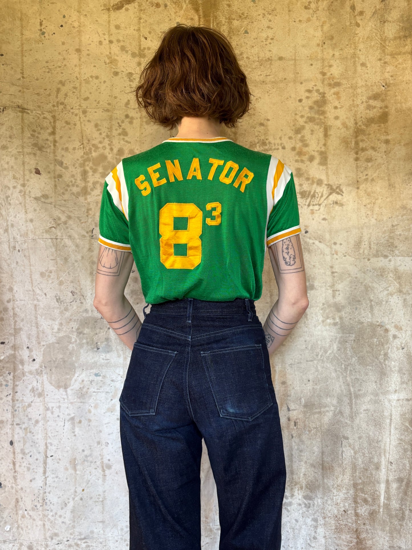 Vintage 70s Durene Lambda Chi Alpha Fraternity Jersey Tee