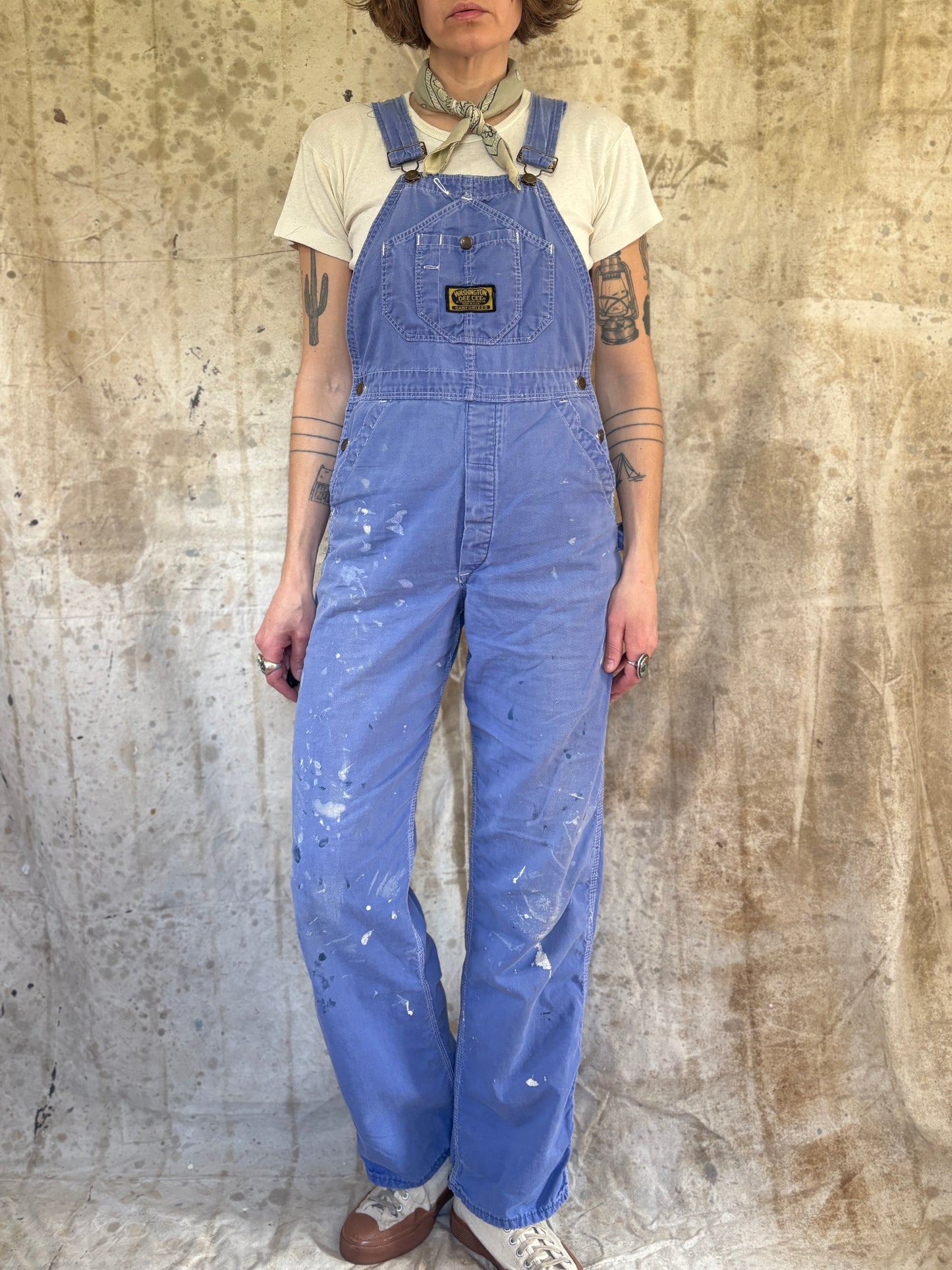 Vintage 70s Pale Purple DeeCee Overalls