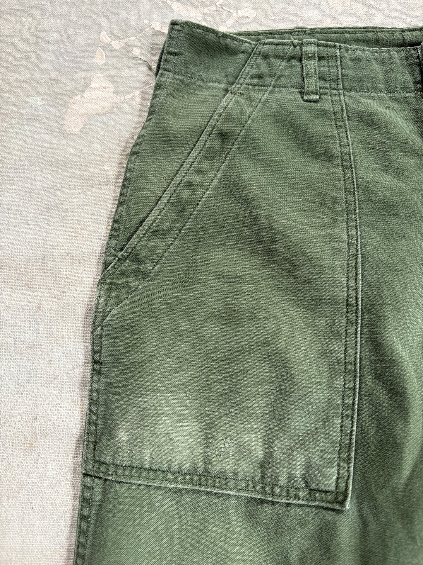 60s OG107 Cotton Sateen Trousers