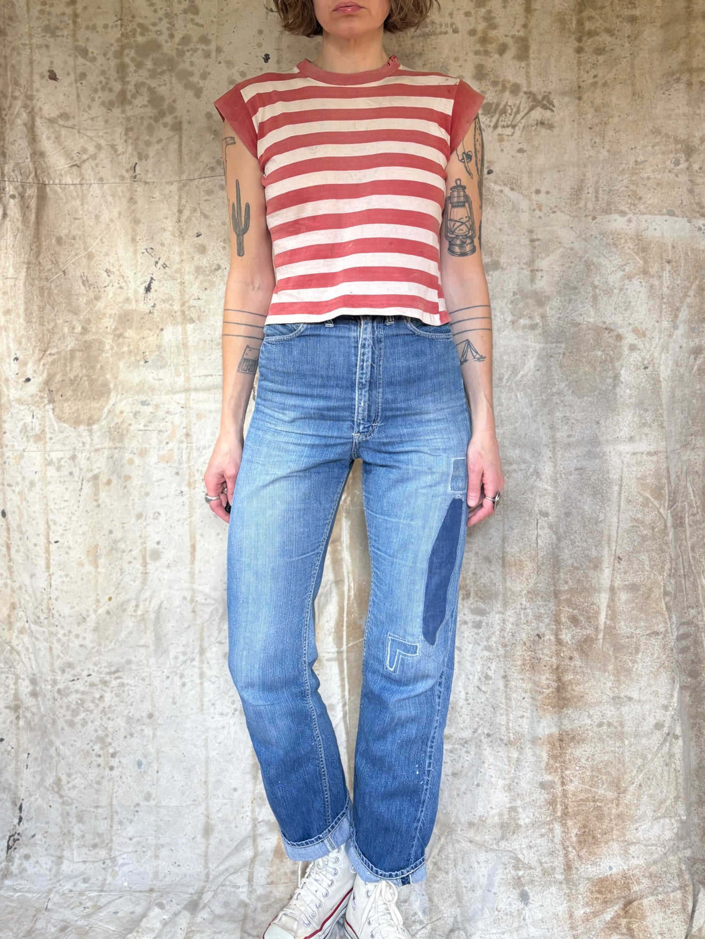 Vintage 50s Half Selvedge Lee Jeans