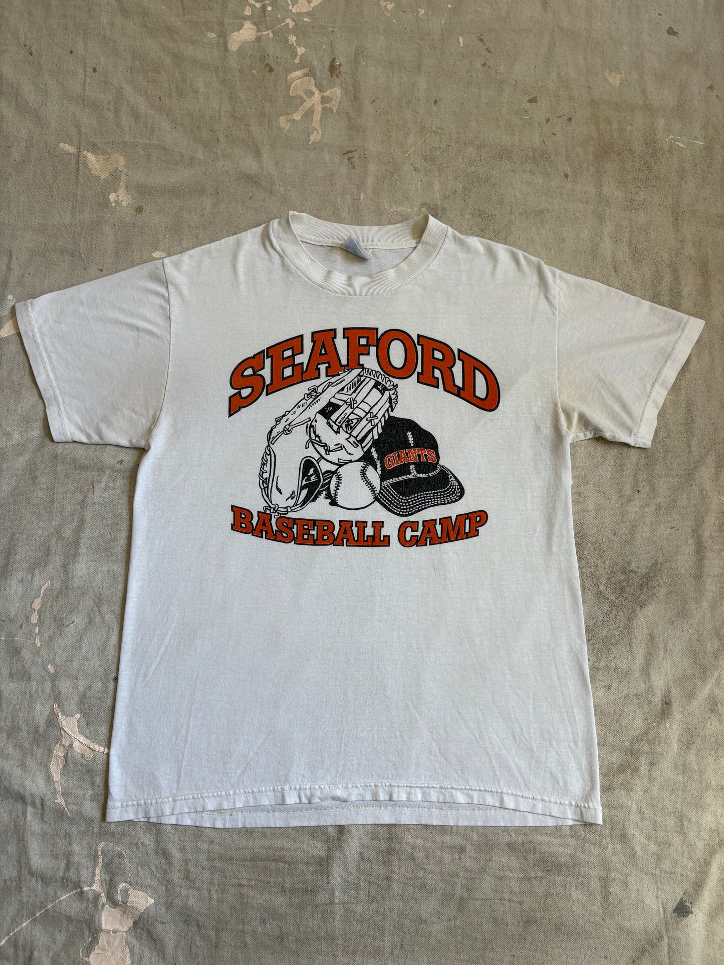 Vintage 90s Seaford Baseball Camp Tee