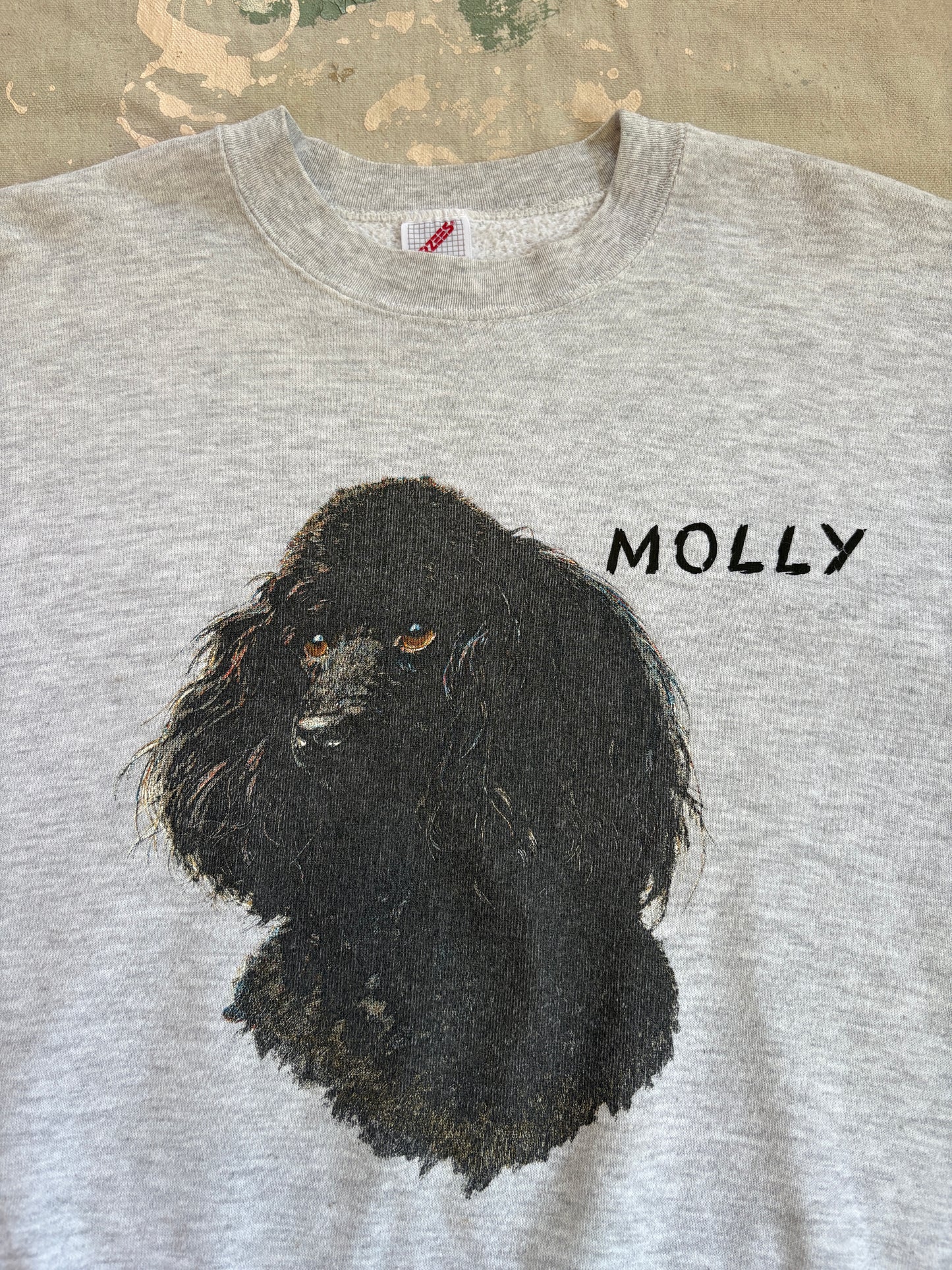 80s Molly Dog Portrait Sweatshirt