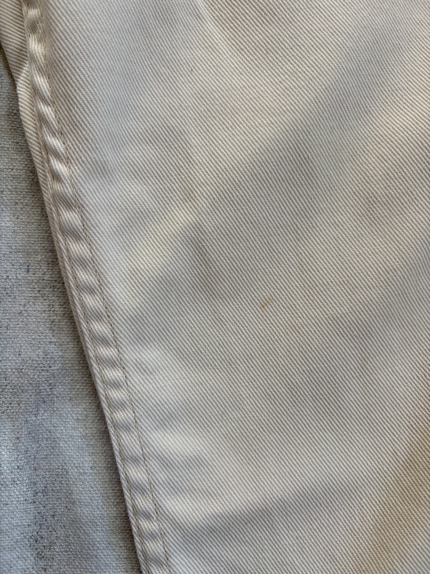 Vintage 90s LL Bean Ecru Jeans 30x30