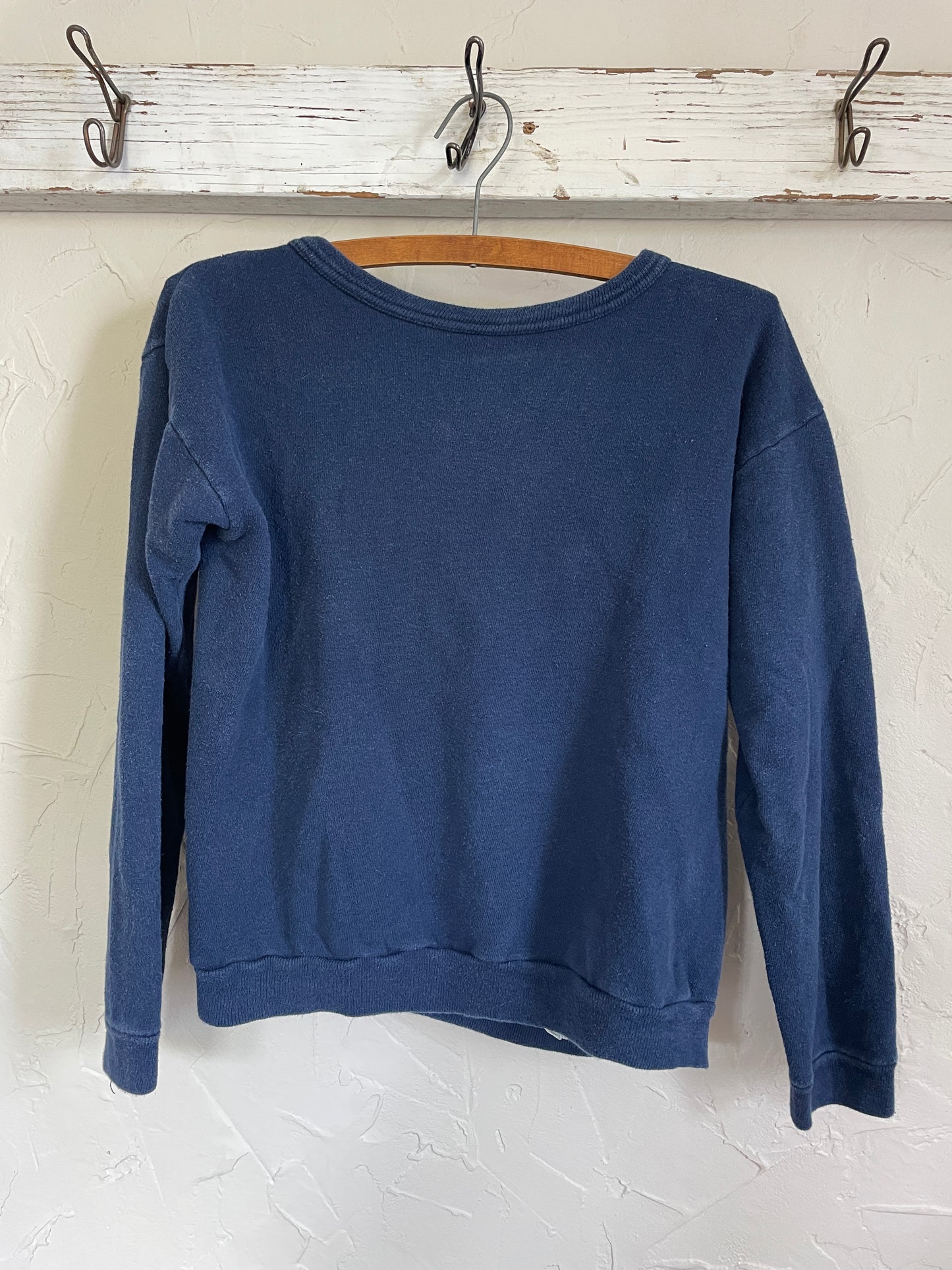 70s Blank Navy Blue Sweatshirt