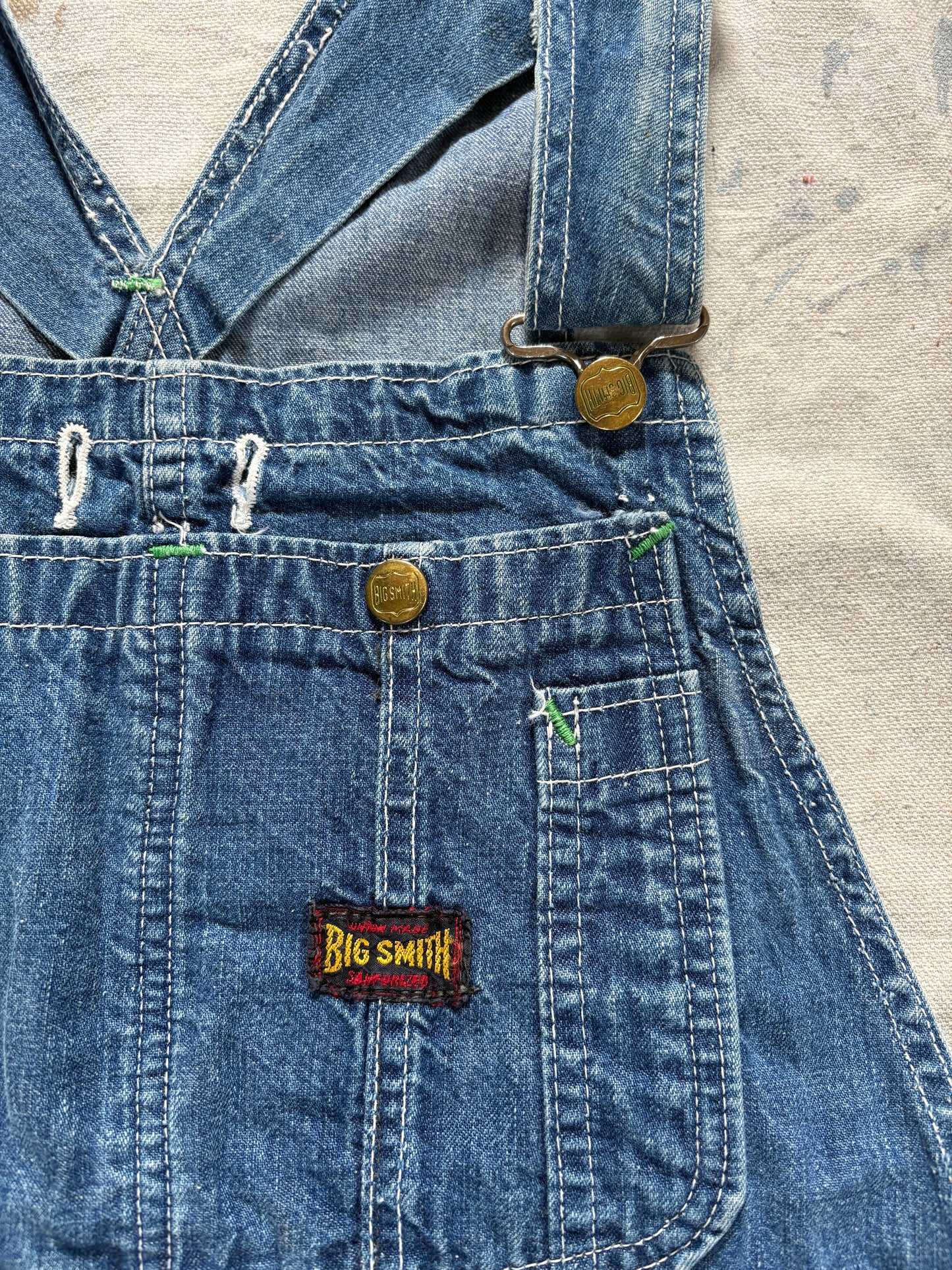 Vintage 50s Big Smith Denim Overalls