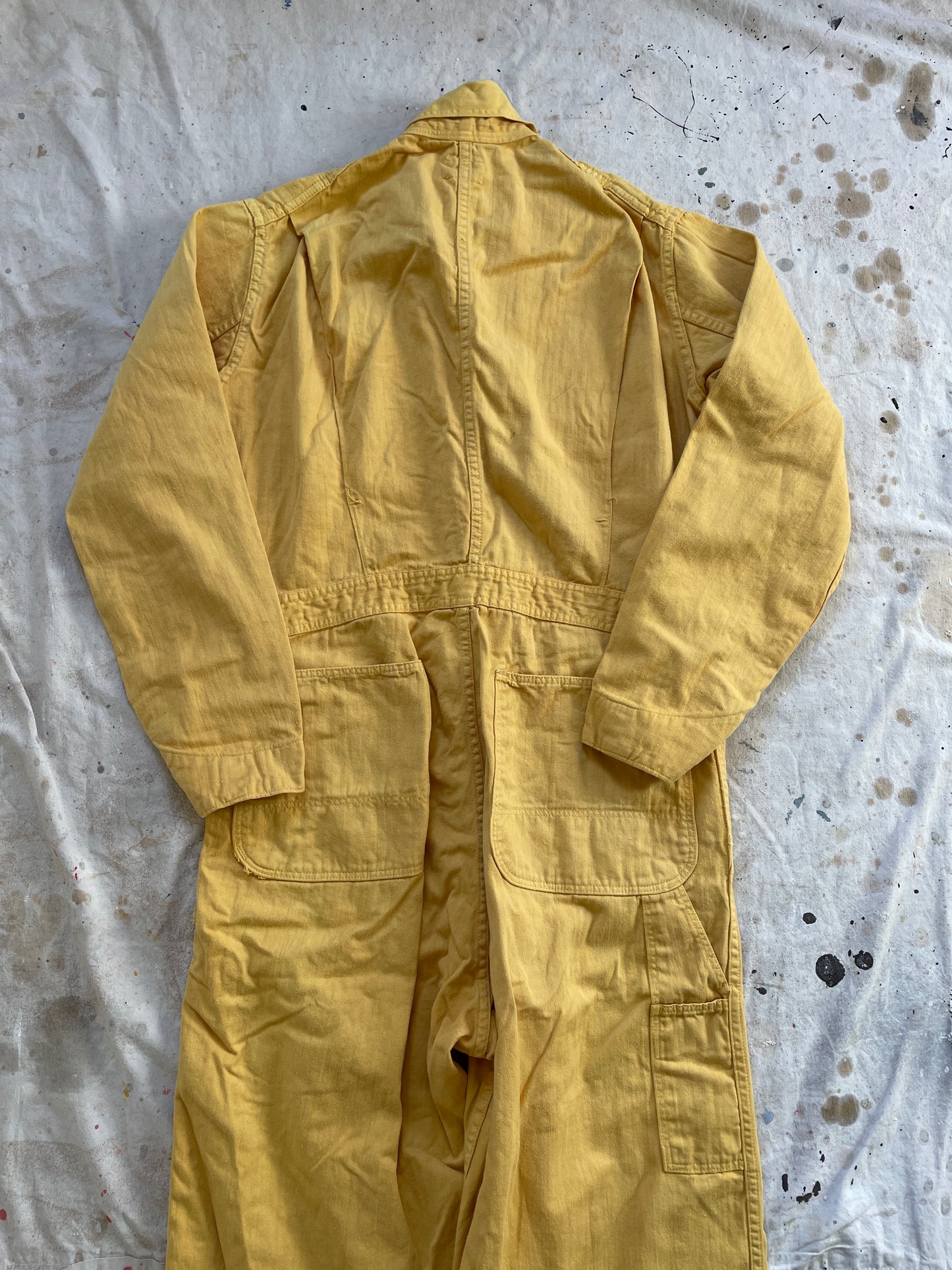 60s Blue Bell Yellow Coveralls