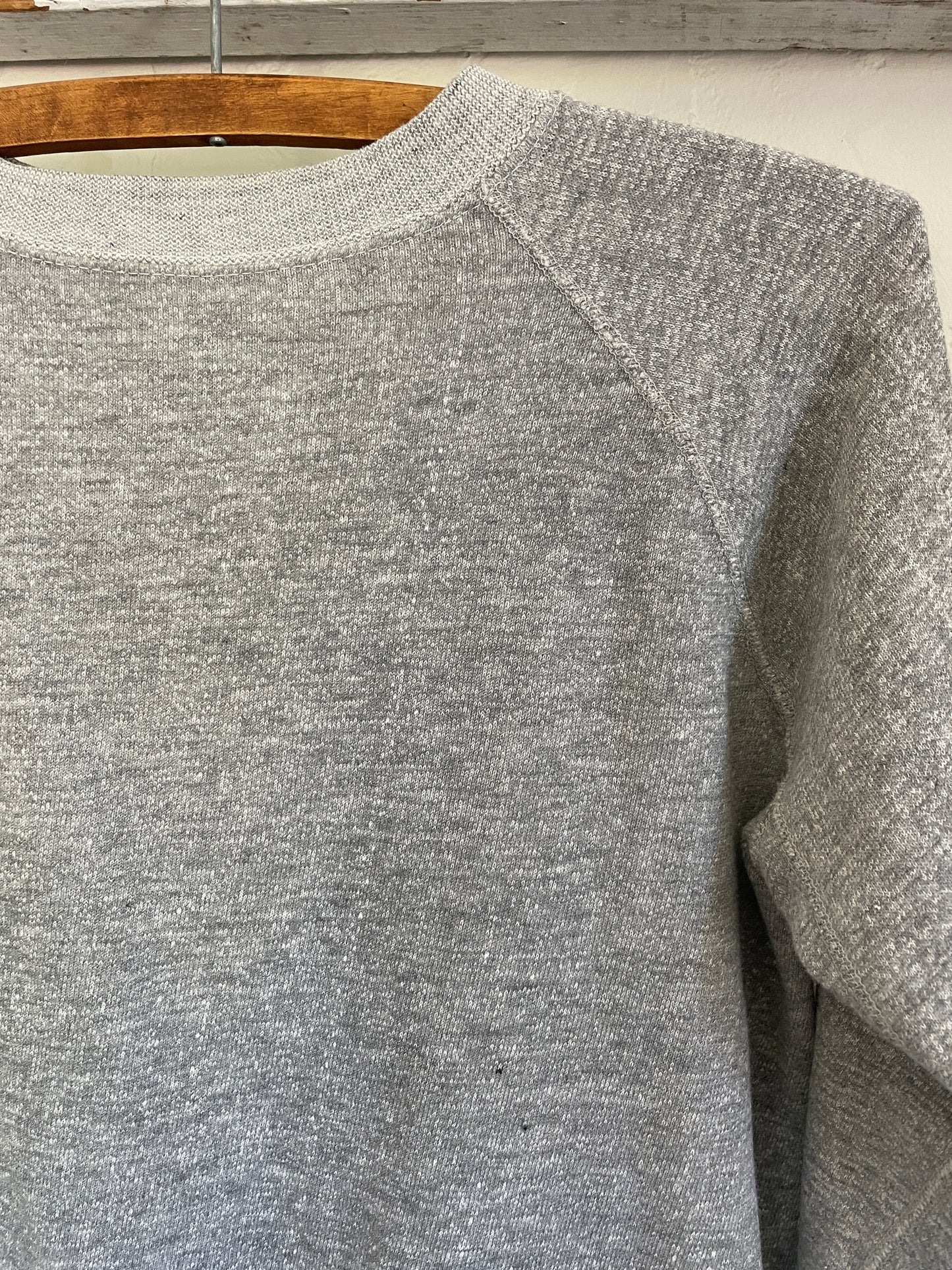 70s Blank Grey Sweatshirt