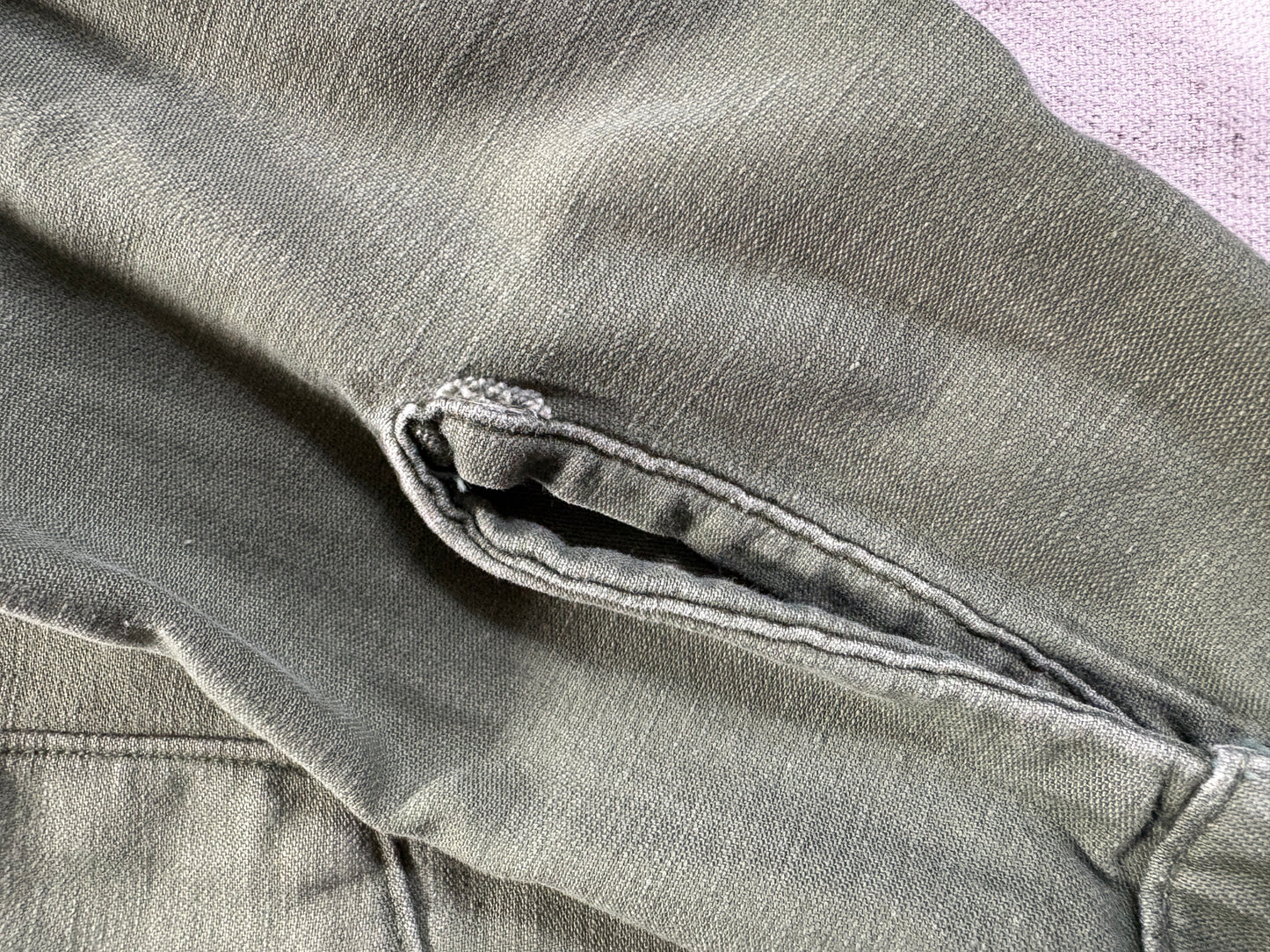 Vintage 60s OG107 Military Field Shirt