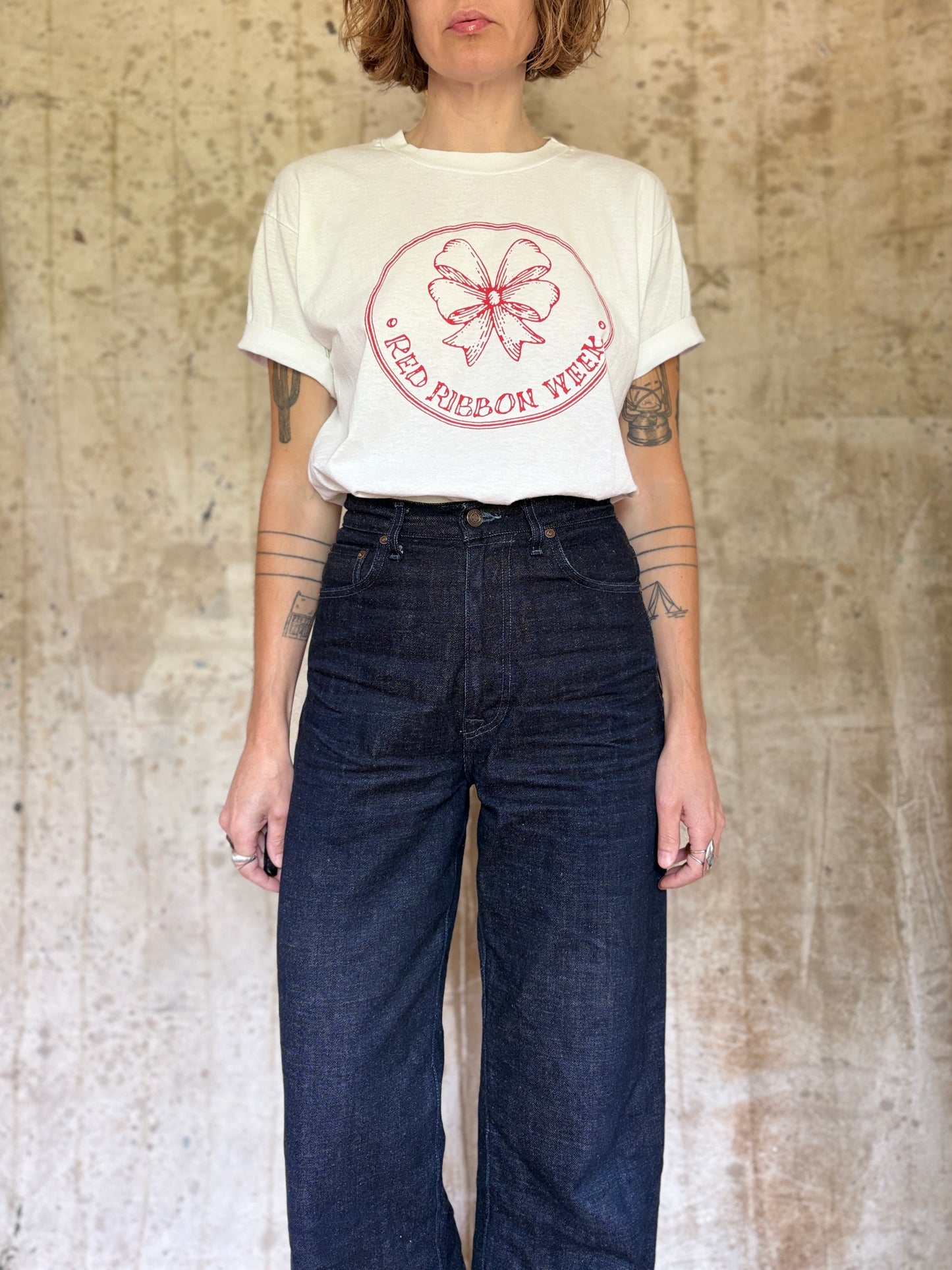 90s Red Ribbon Week Drug Awareness Tee