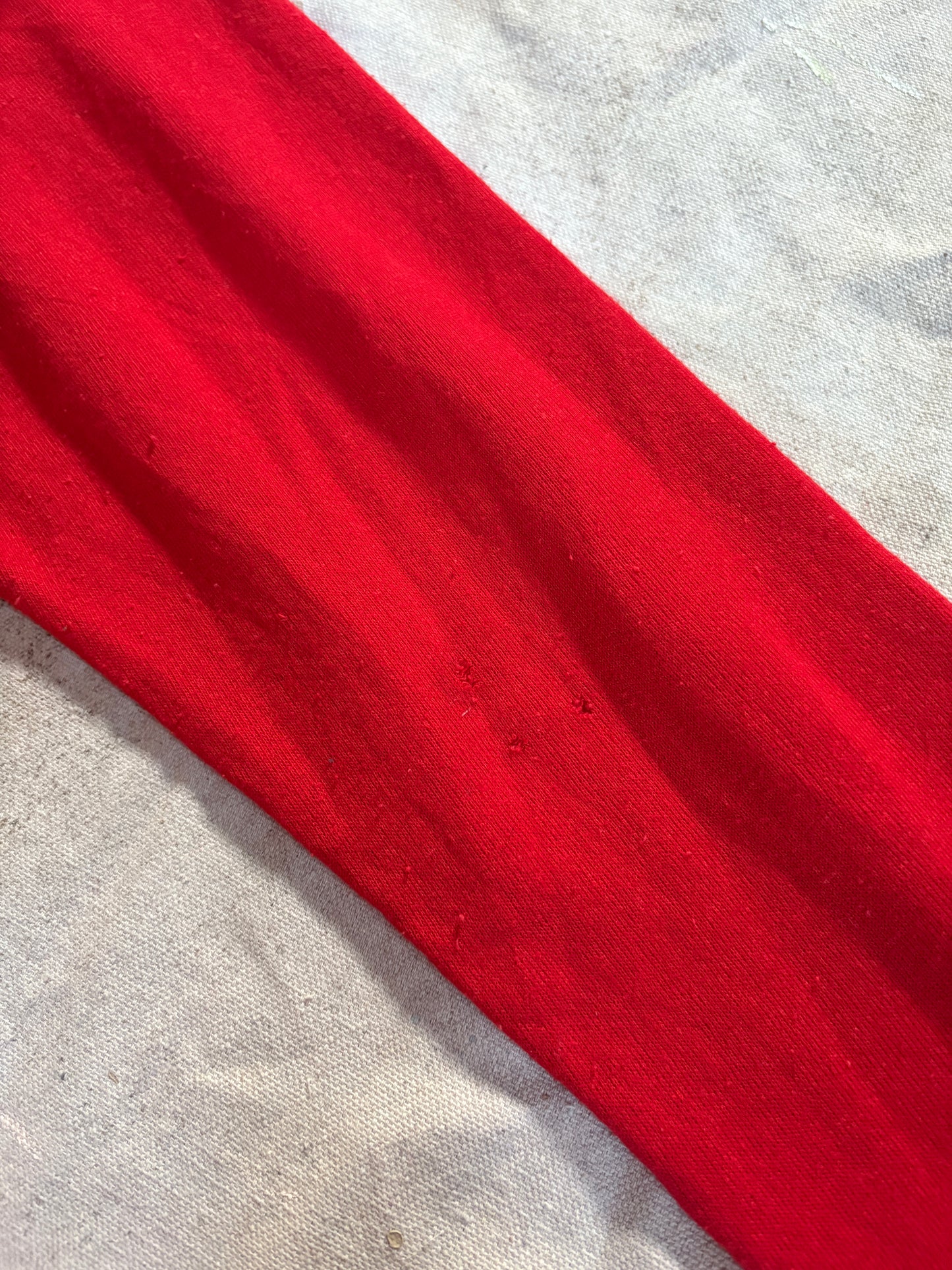 80s Blank Red Sweatshirt Hoodie