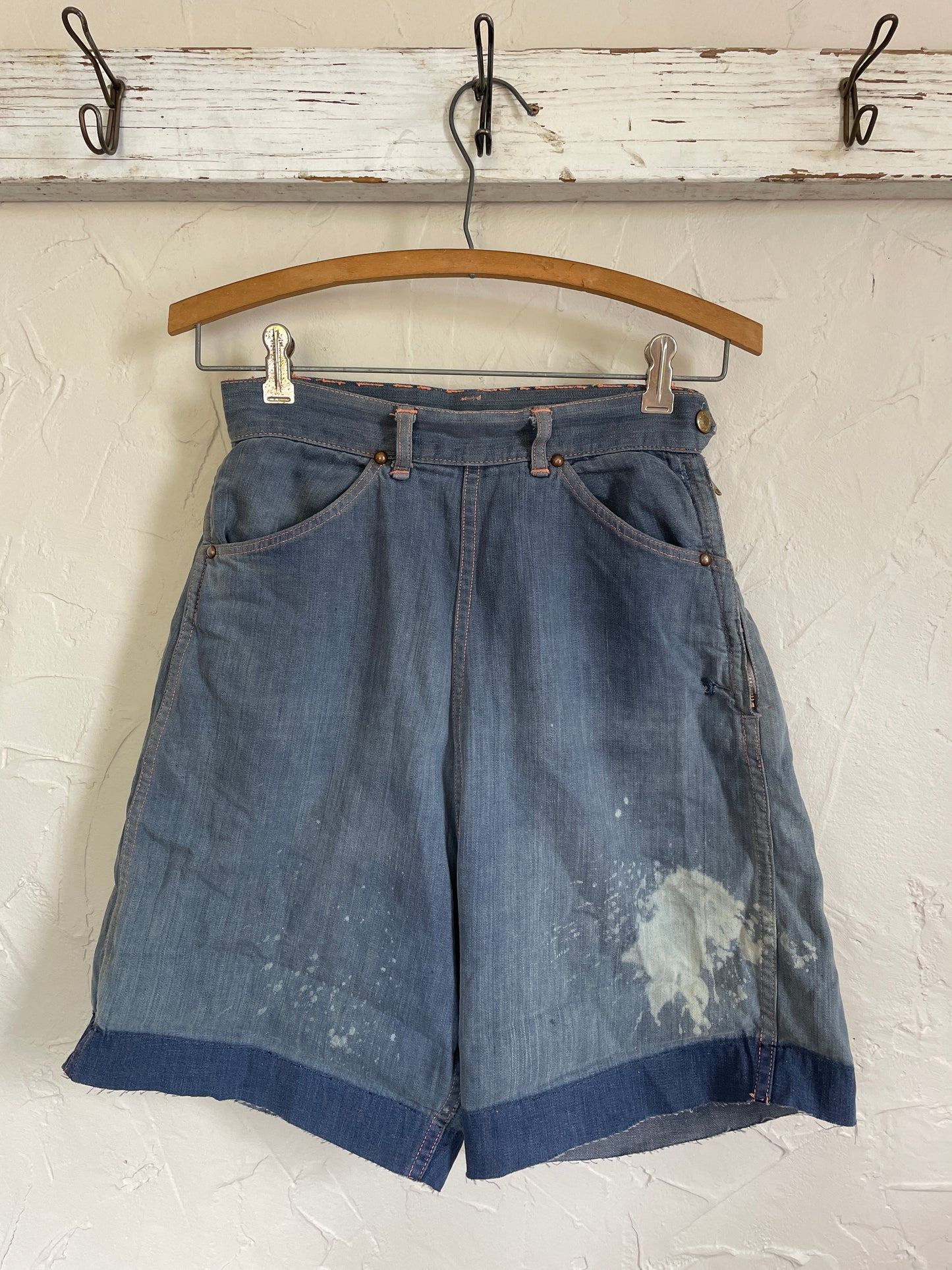 50s Side Zip Cut-Off Shorts