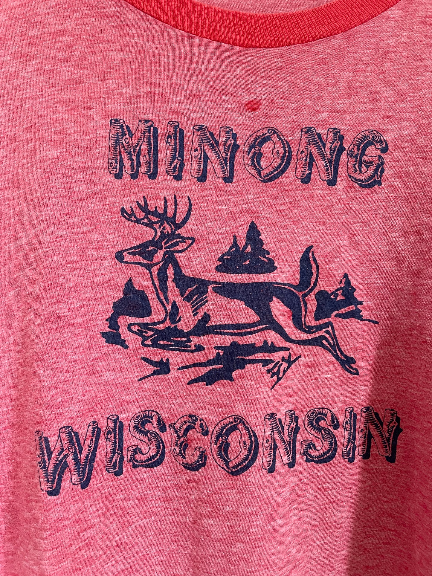 80s Minong Wisconsin Tee