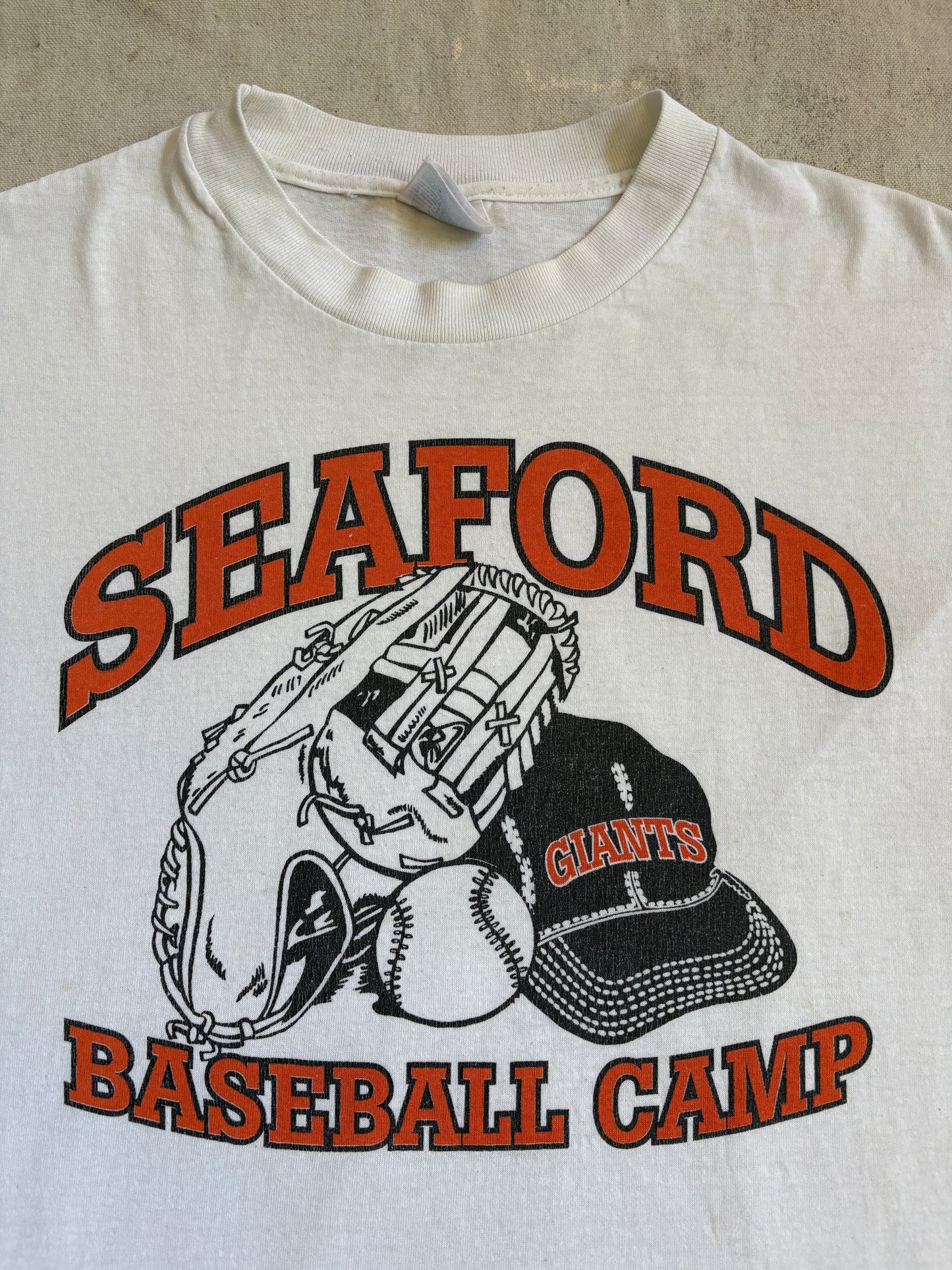 Vintage 90s Seaford Baseball Camp Tee
