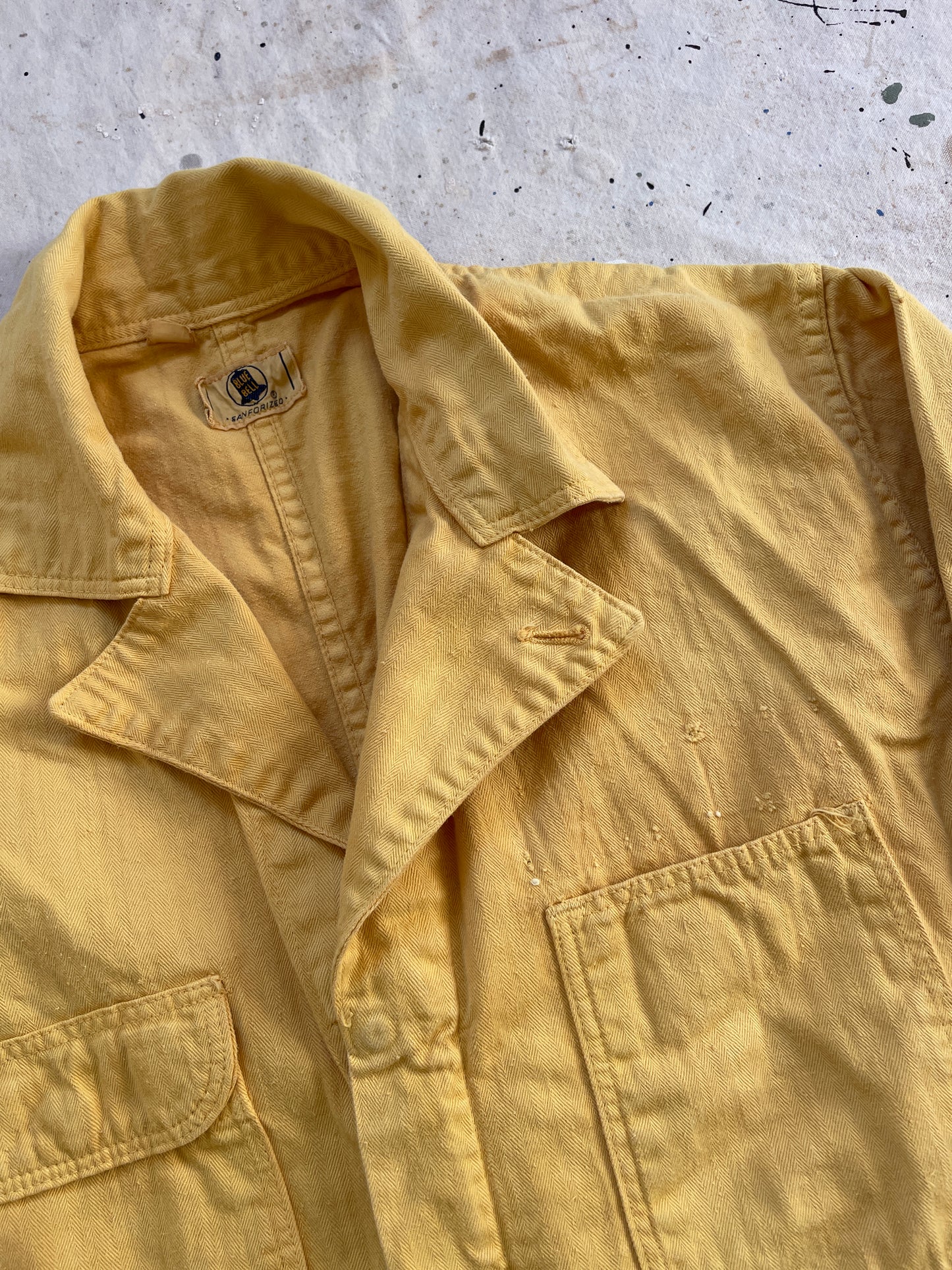 60s Blue Bell Yellow Coveralls