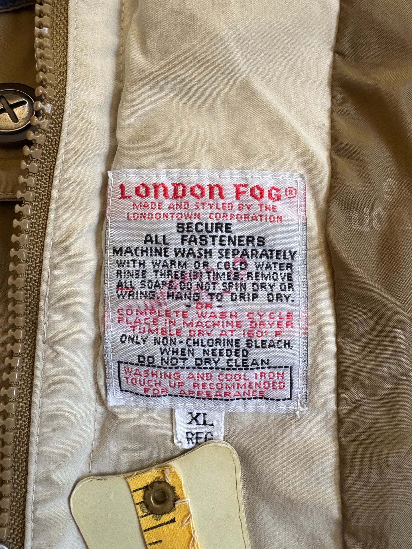 90s London Fog Parka Raincoat