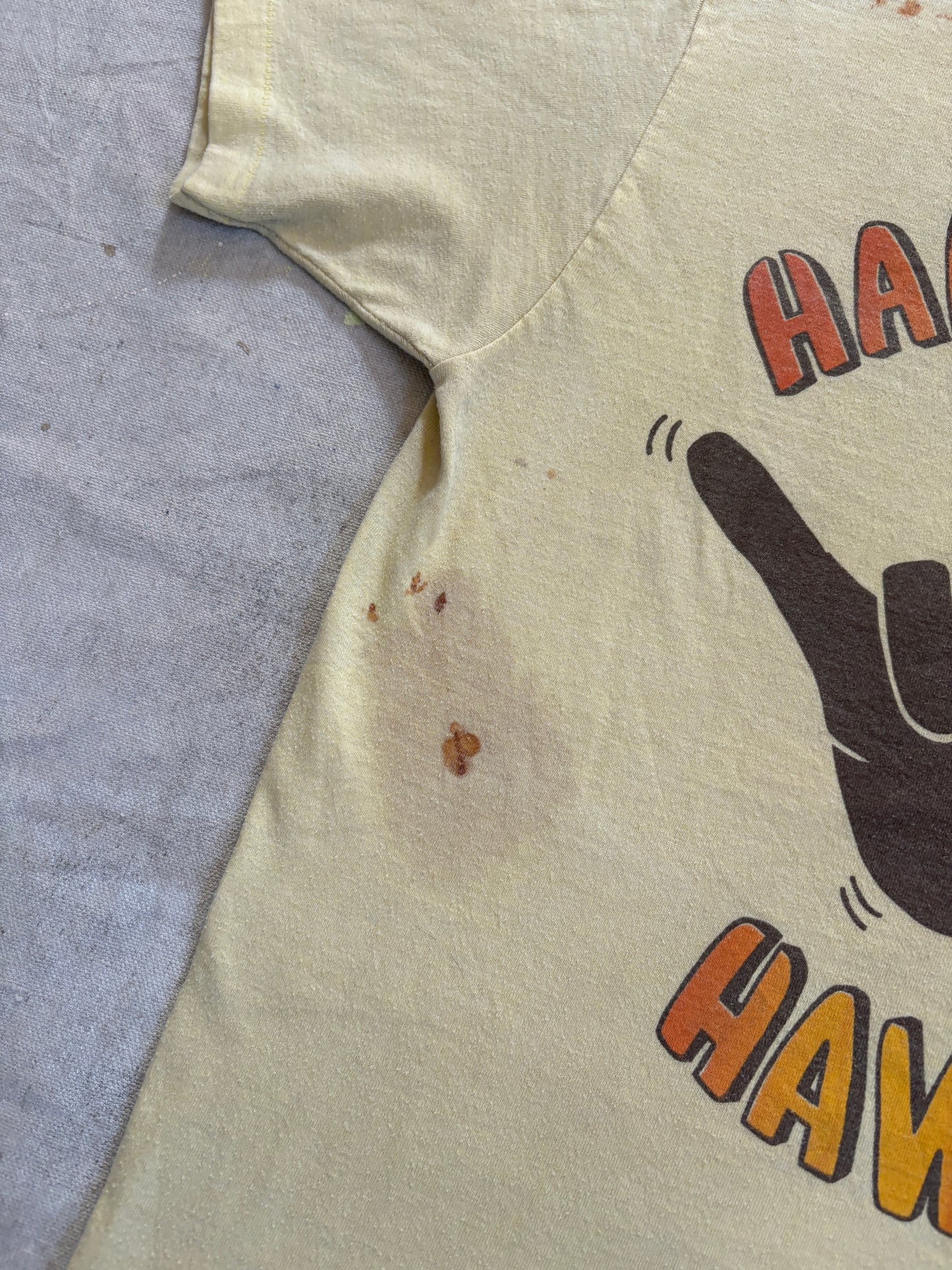 Vintage 80s Hang Loose Hawaii Tee