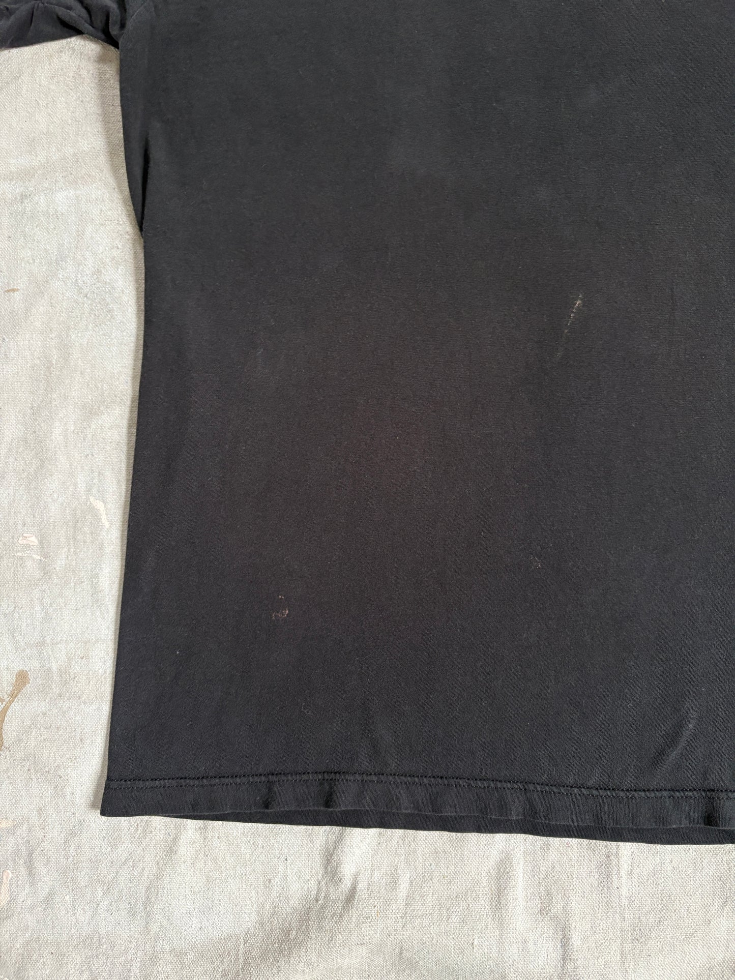 Vintage 90s Blank Black Tee