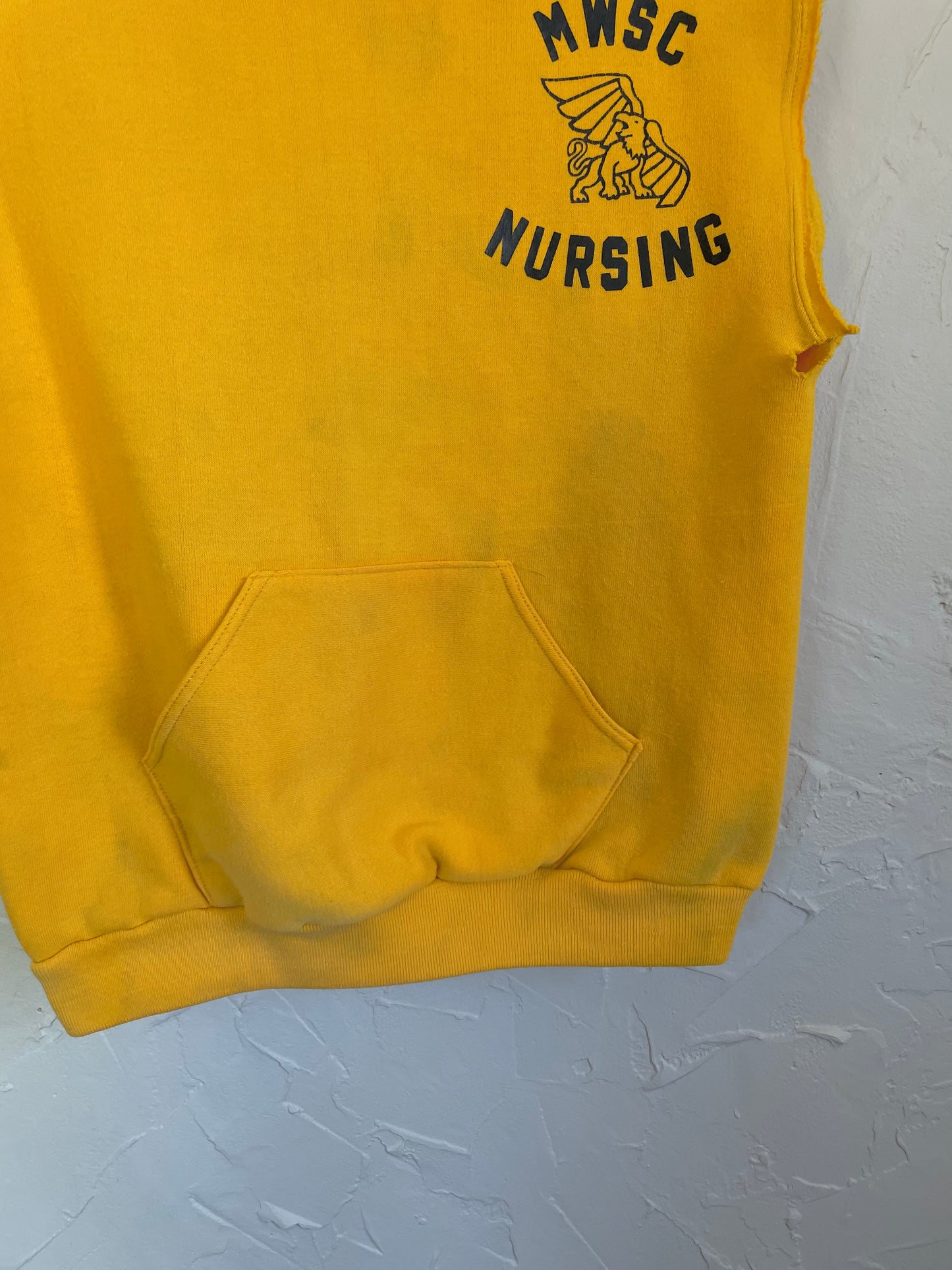 70s MWSC Nursing Cut Off Sweatshirt