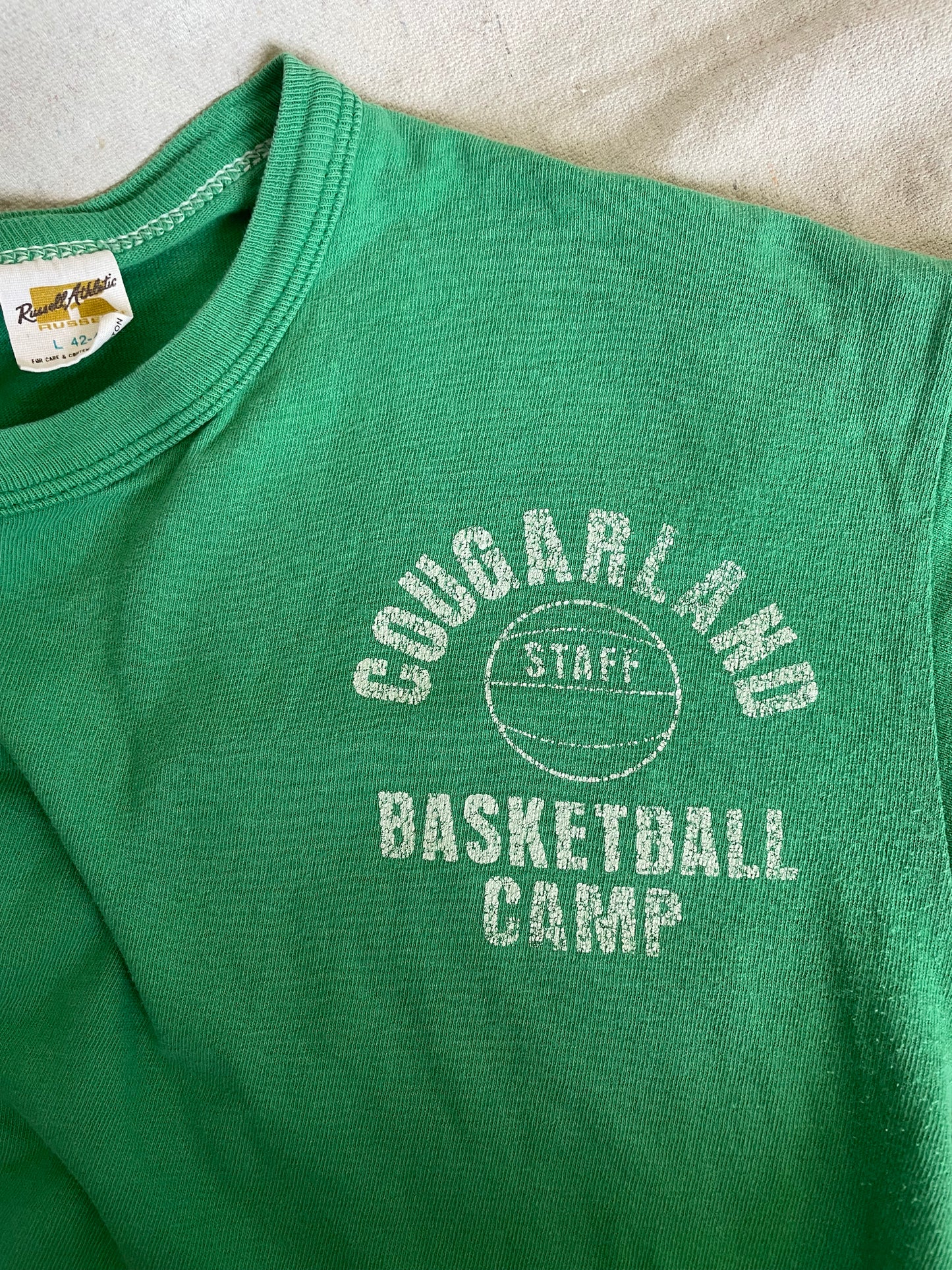 70s Cougarland Basketball Camp Tee