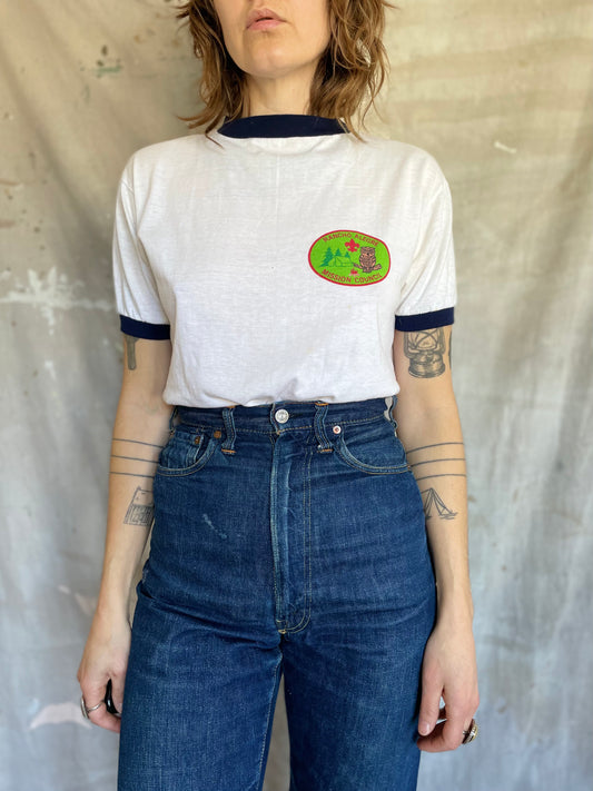 80s Rancho Alegre Mission Council BSA Tee