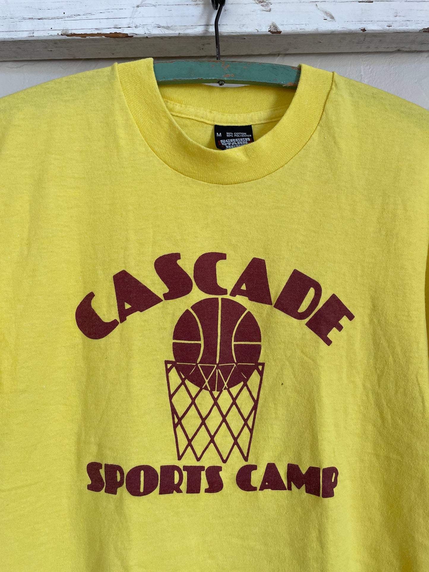 80s Cascade Basketball Sport Camp Tee