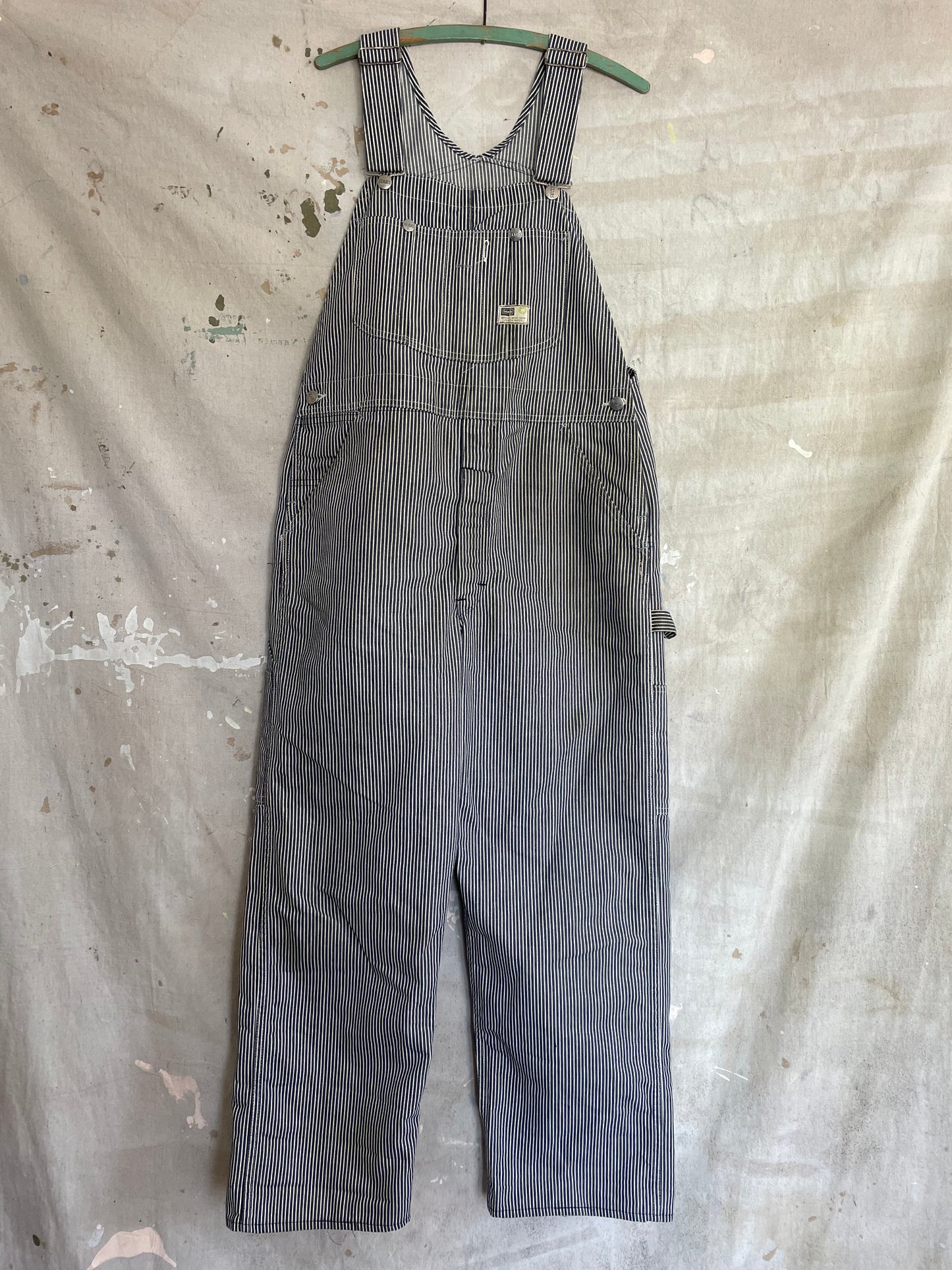 70s Sears Hickory Stripe Overalls