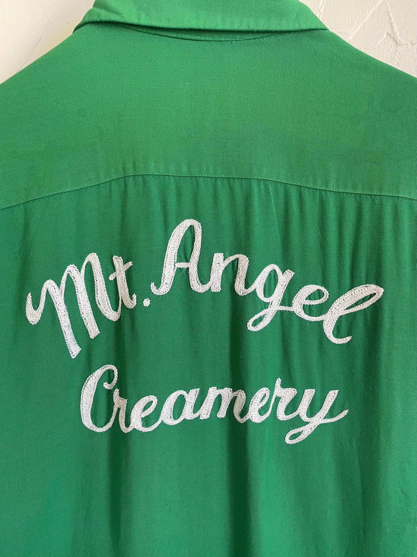 60s Mt. Angel Creamery Bowling Shirt