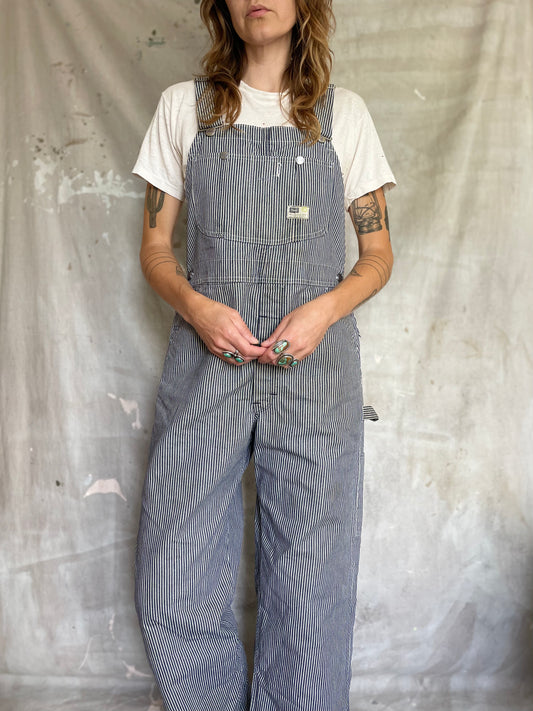 70s Sears Hickory Stripe Overalls