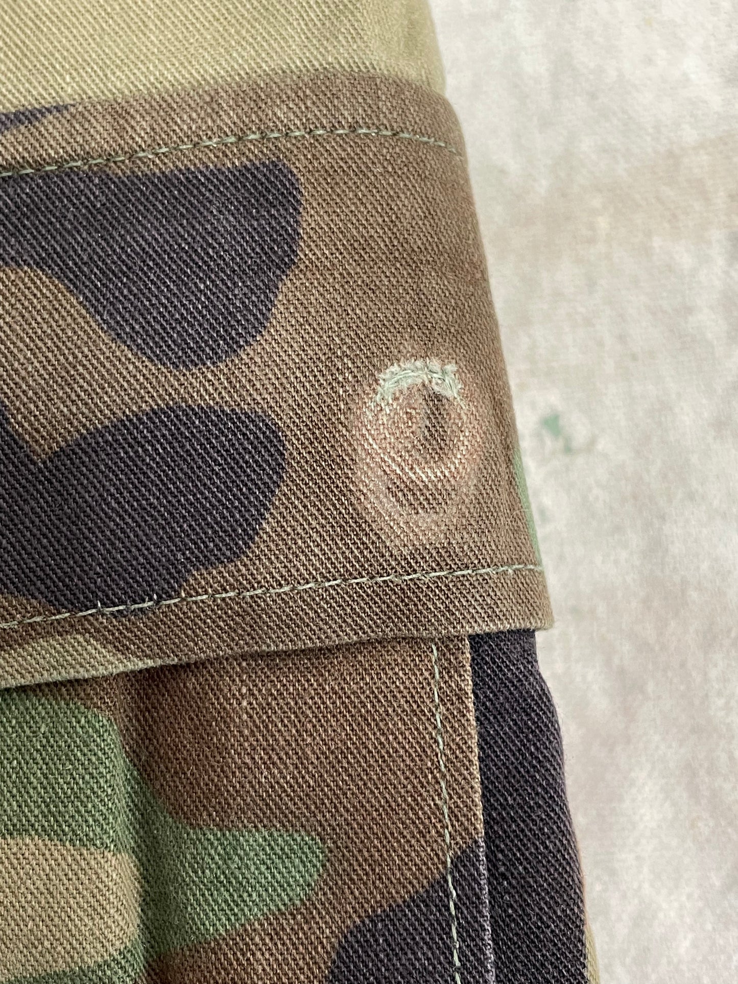 90s Woodland Camo Combat Trousers