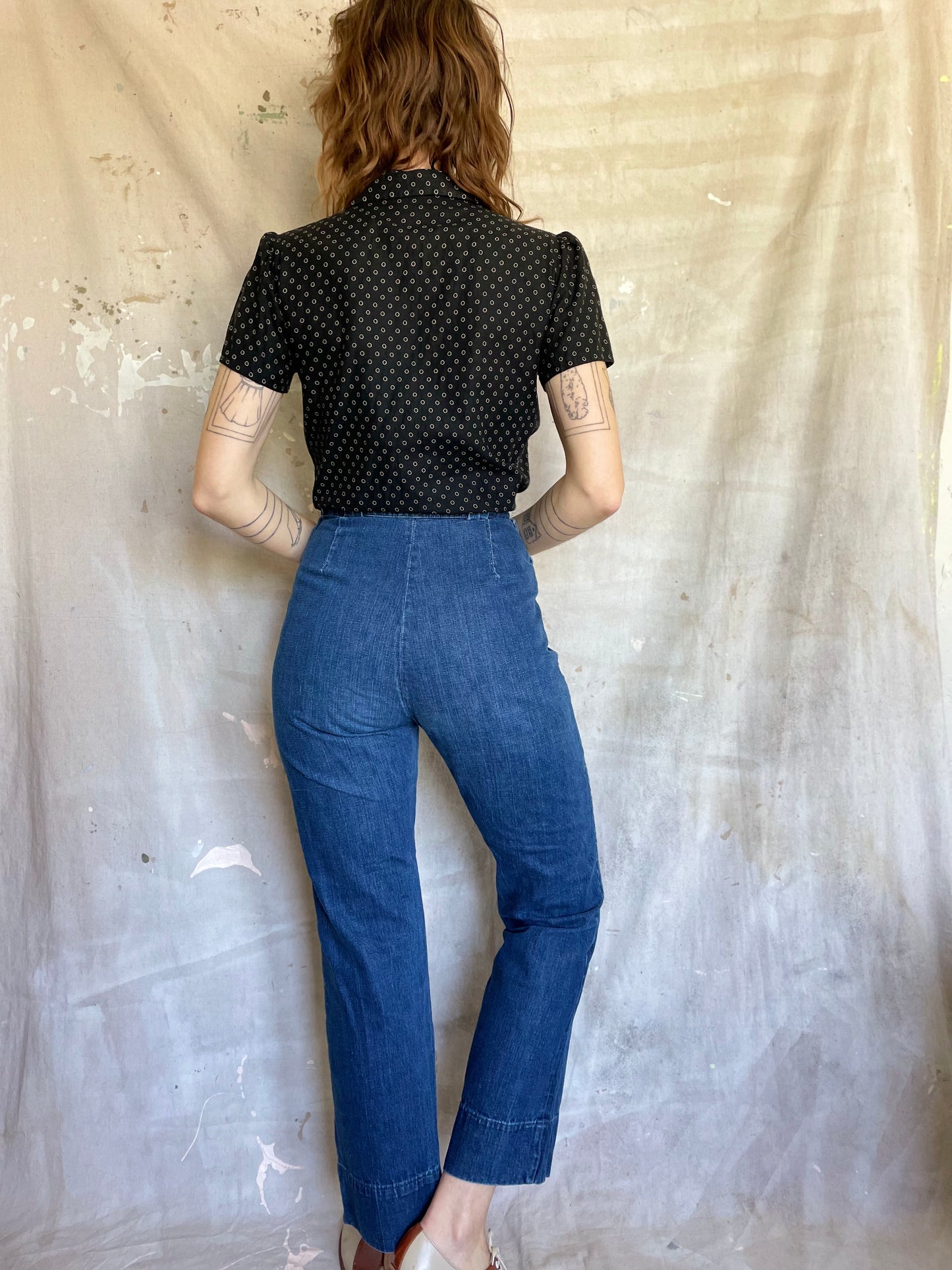 50s Levi’s Side Zip Jeans