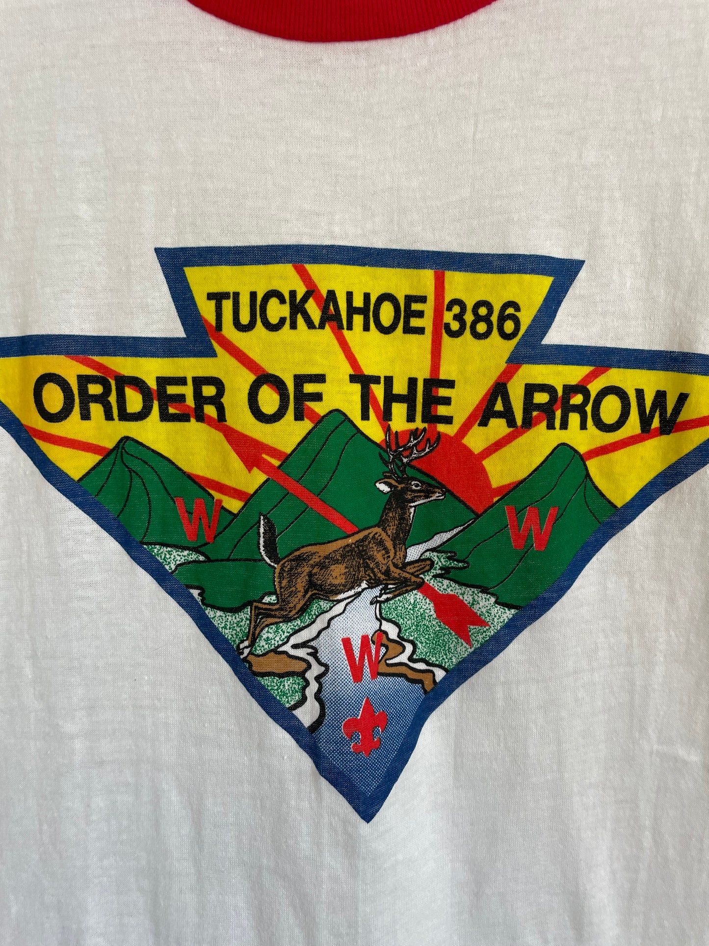 80s BSA Tuckahoe Order Of The Arrow Tee