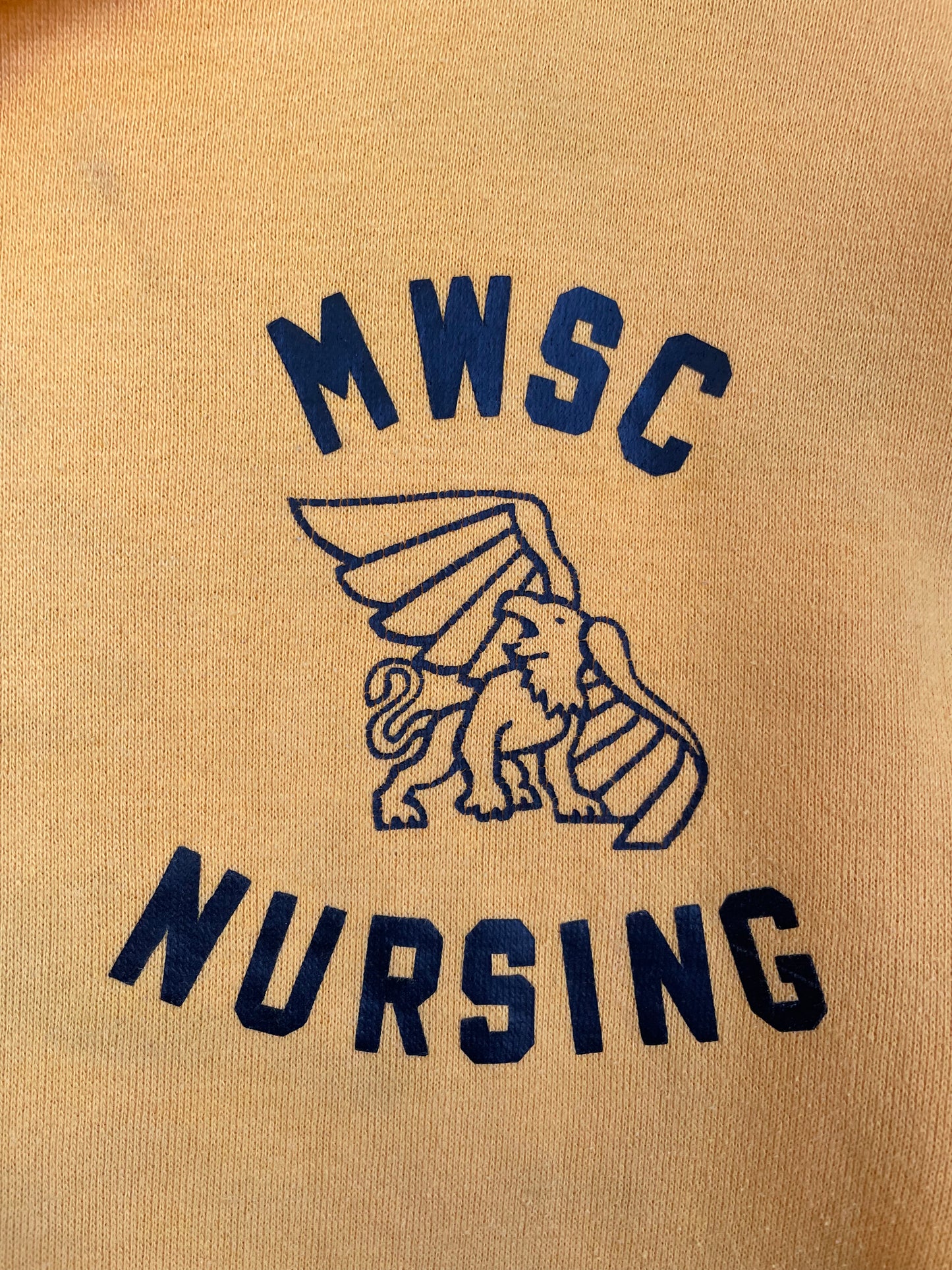 70s MWSC Nursing Cut Off Sweatshirt