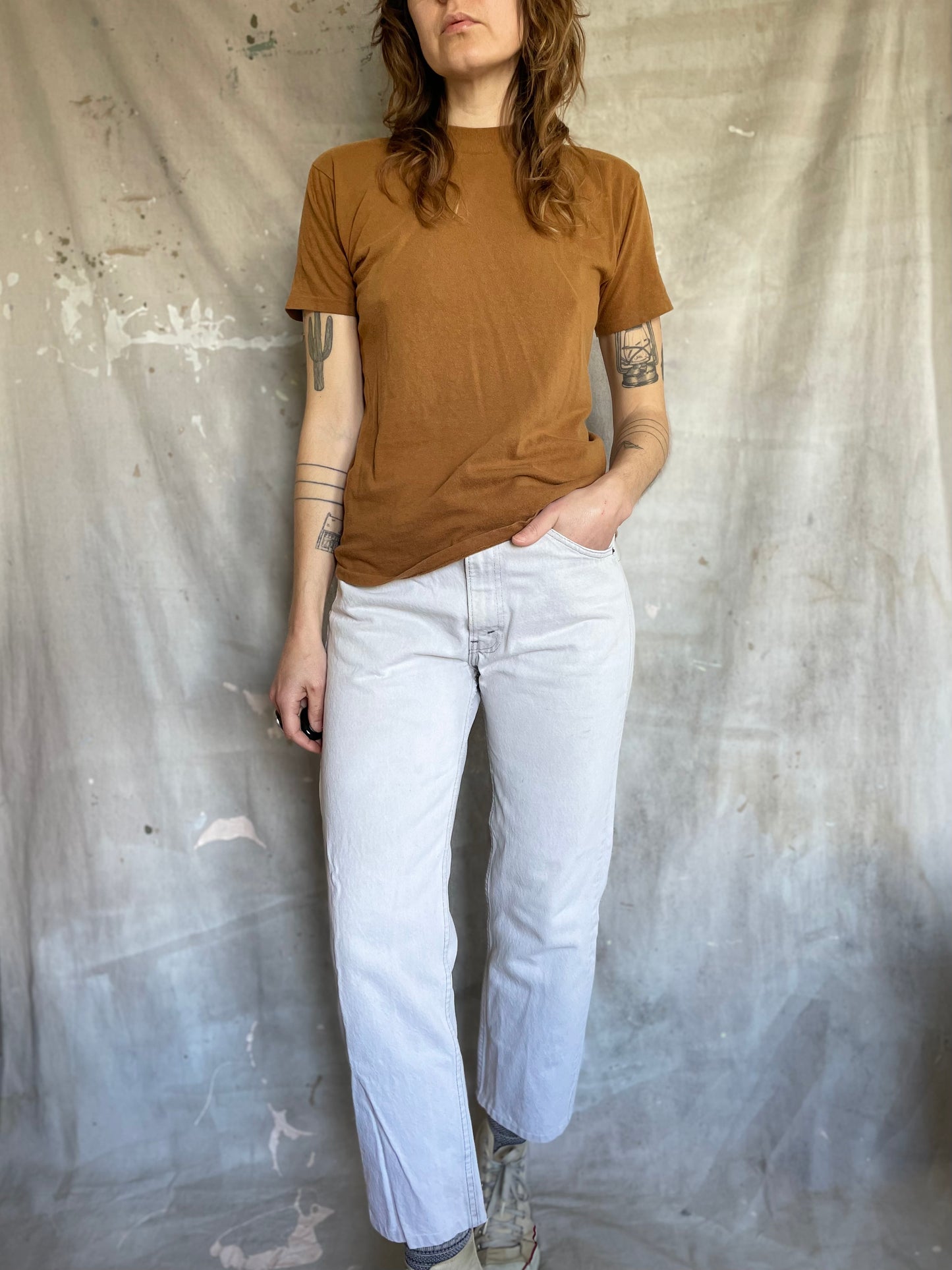 90s Pale Gray Levi’s Jeans