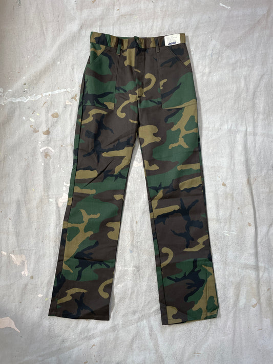 70s/80s Deadstock Woodland Camo Pants