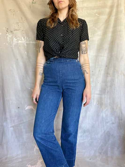 50s Levi’s Side Zip Jeans