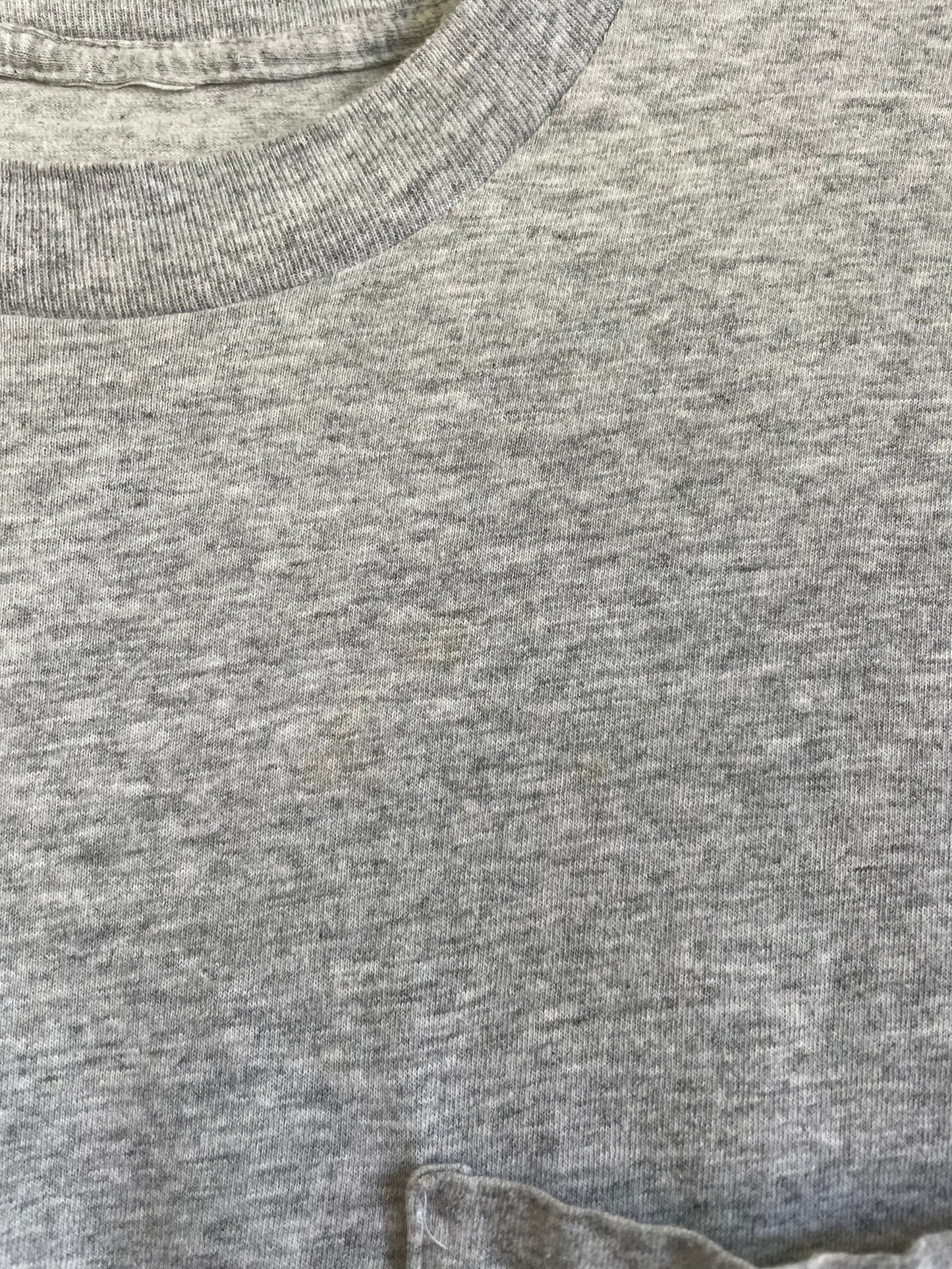 80s Heather Grey Pocket Tee