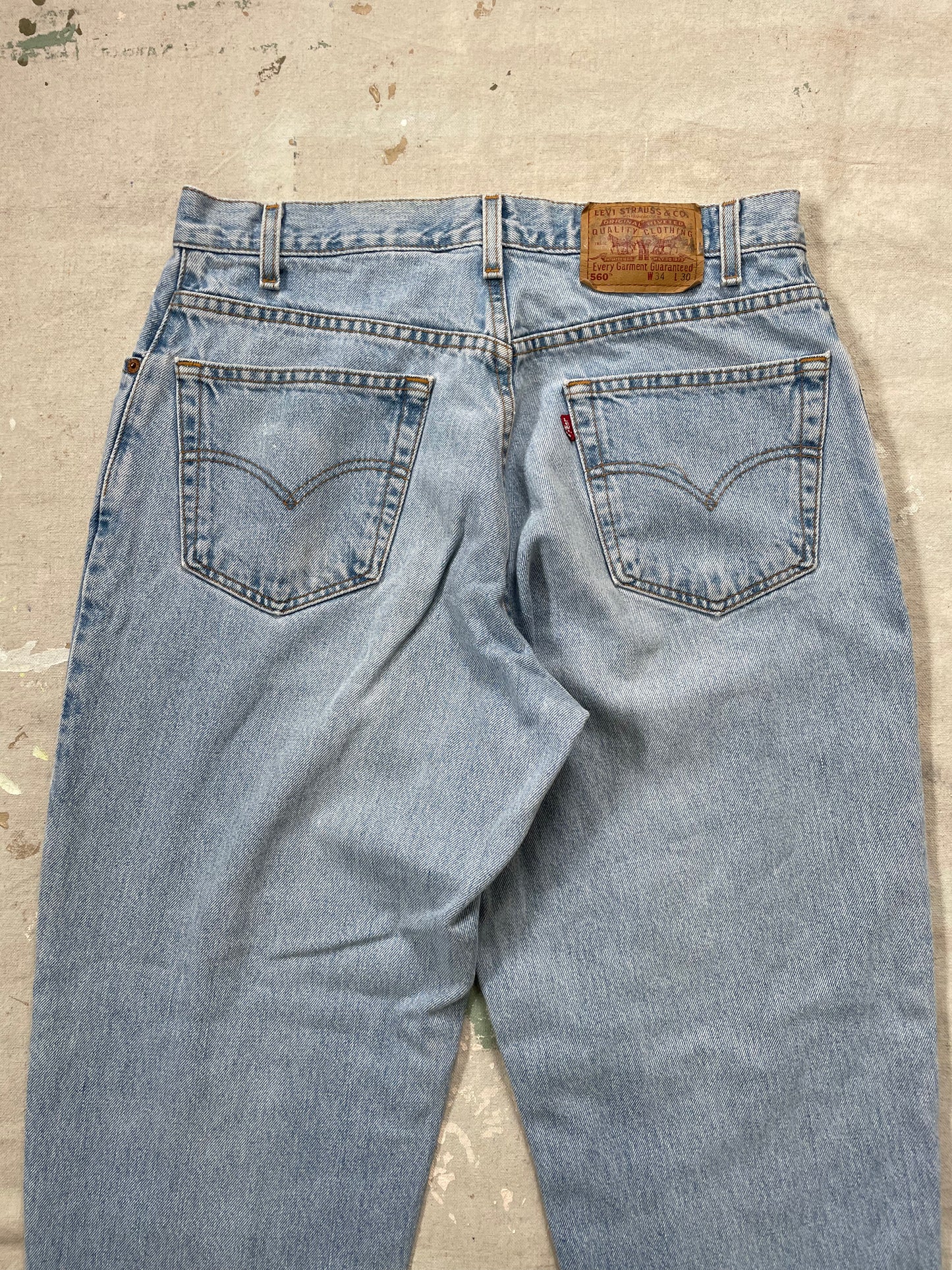 90s Levi’s 560 Tapered Jeans