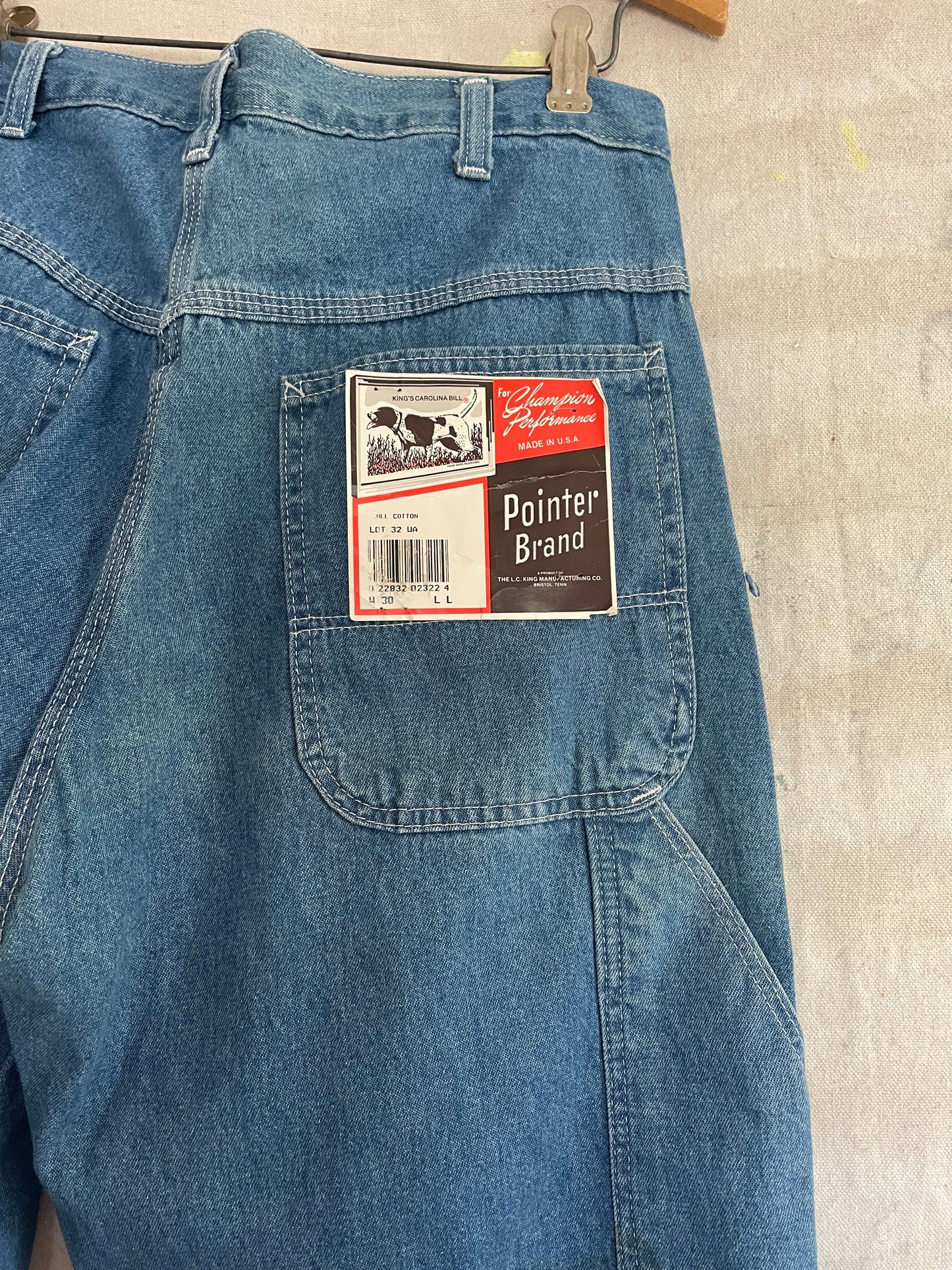80s Deadstock Pointer Brand Carpenter Jeans